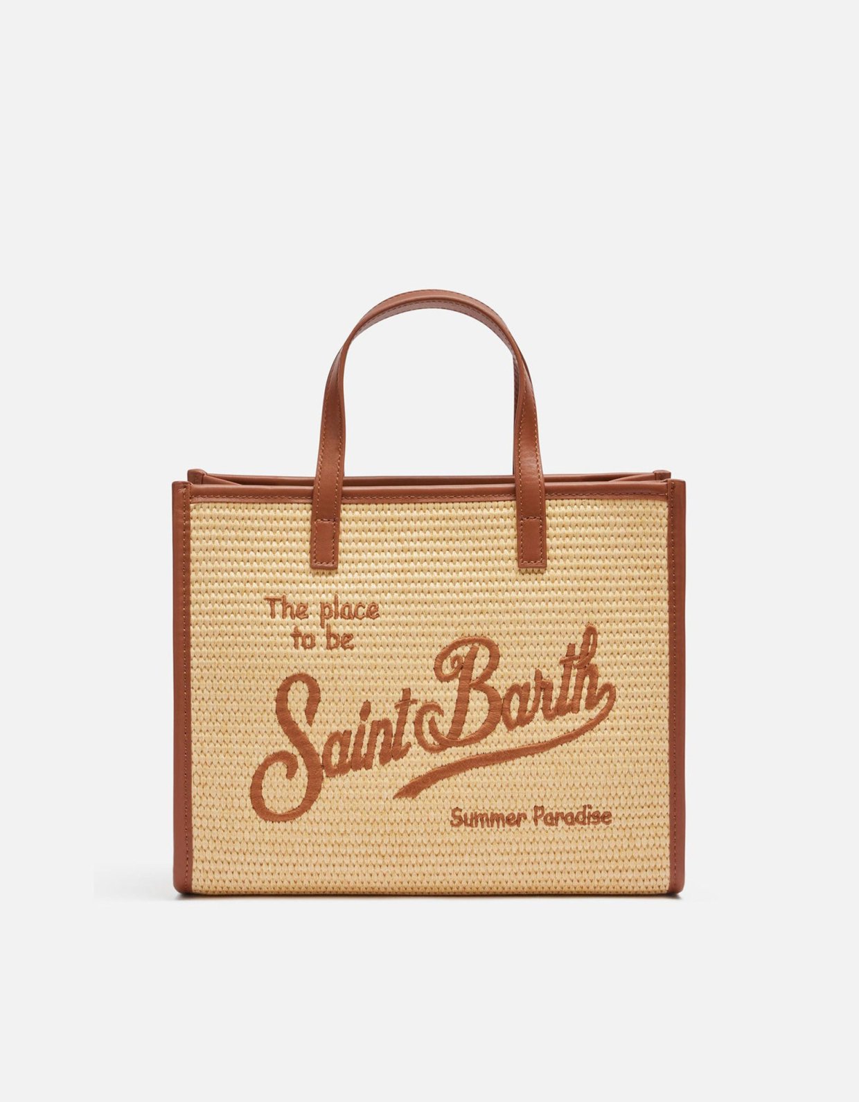 MC2 Saint Barth Vivian beige straw handbag