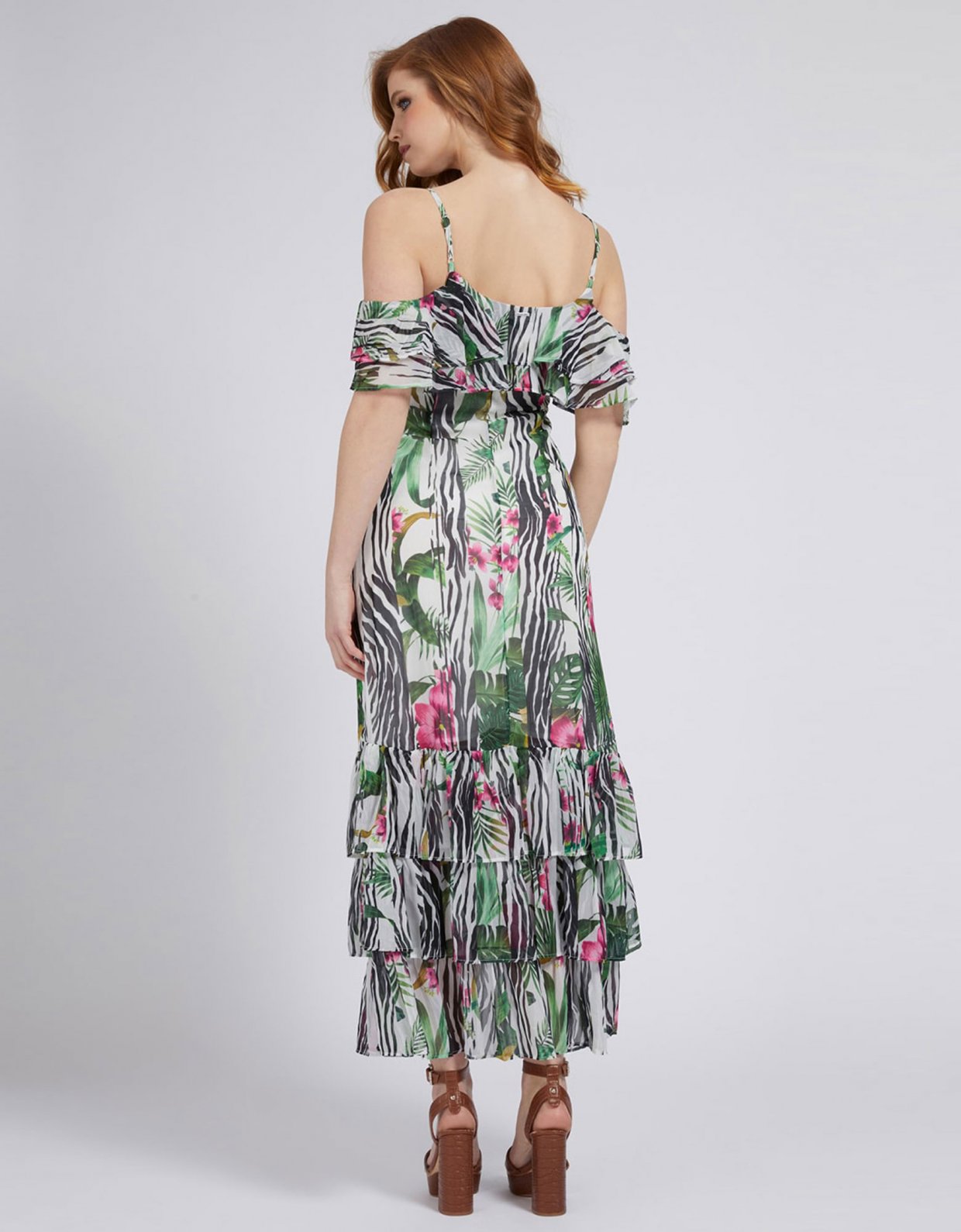 GUESS Agathe all over print dress