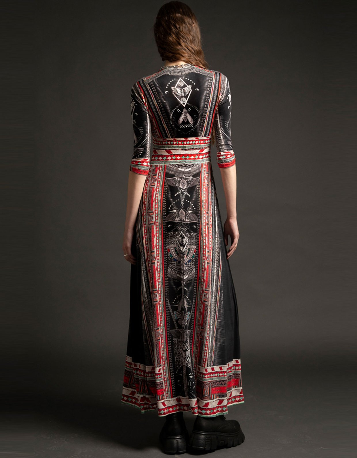 Peace & Chaos Talisman long dress