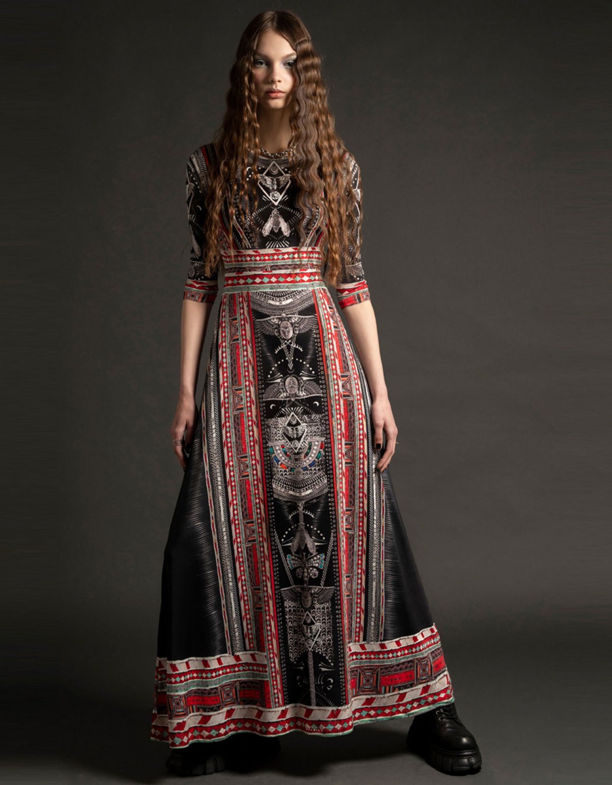 Peace & Chaos Talisman long dress