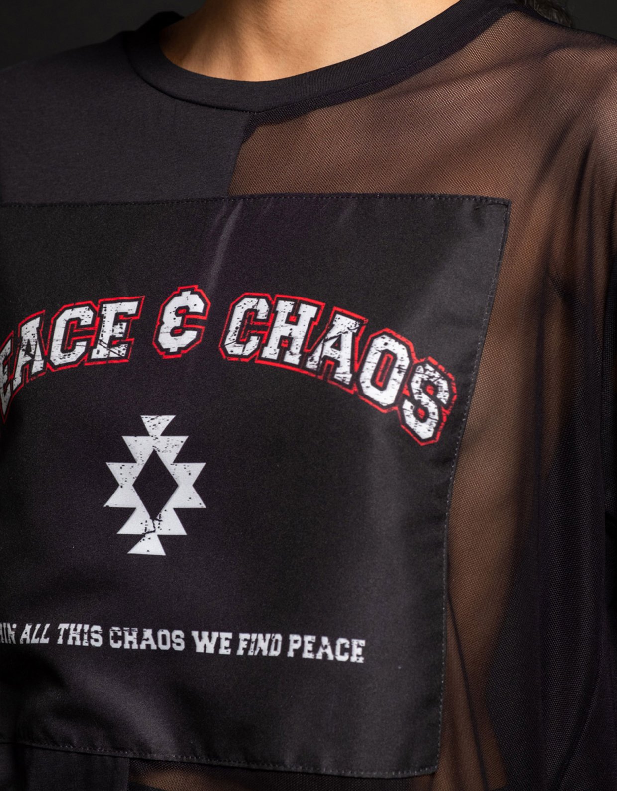 Peace & Chaos Statement t-shirt