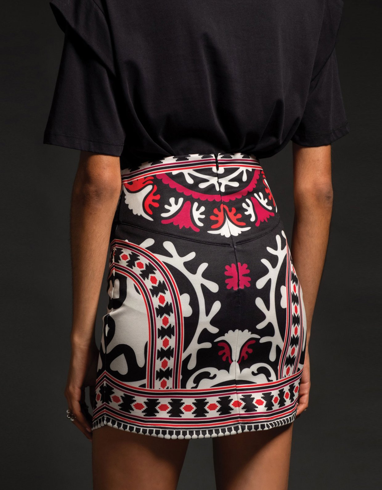 Peace & Chaos Enigma mini skirt