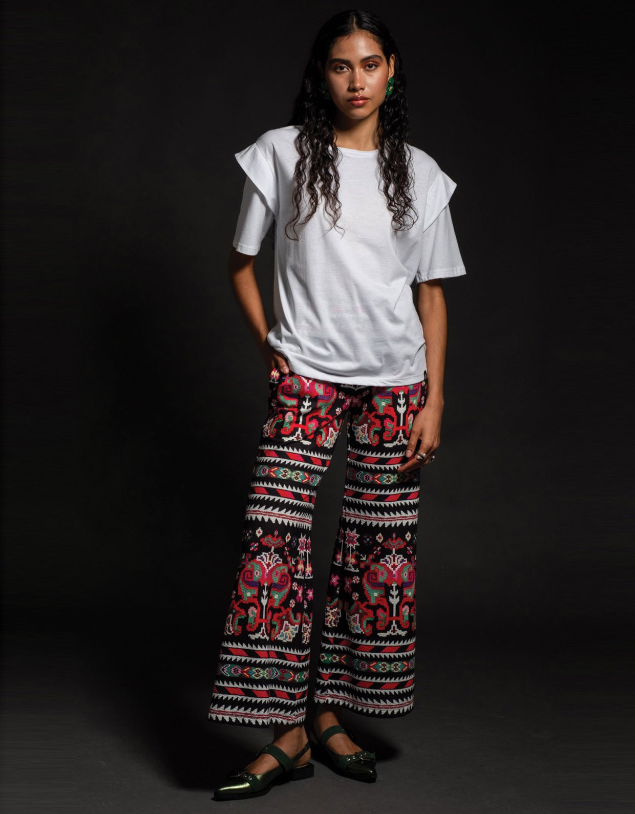 Peace & Chaos Origin pants jacquard waffle