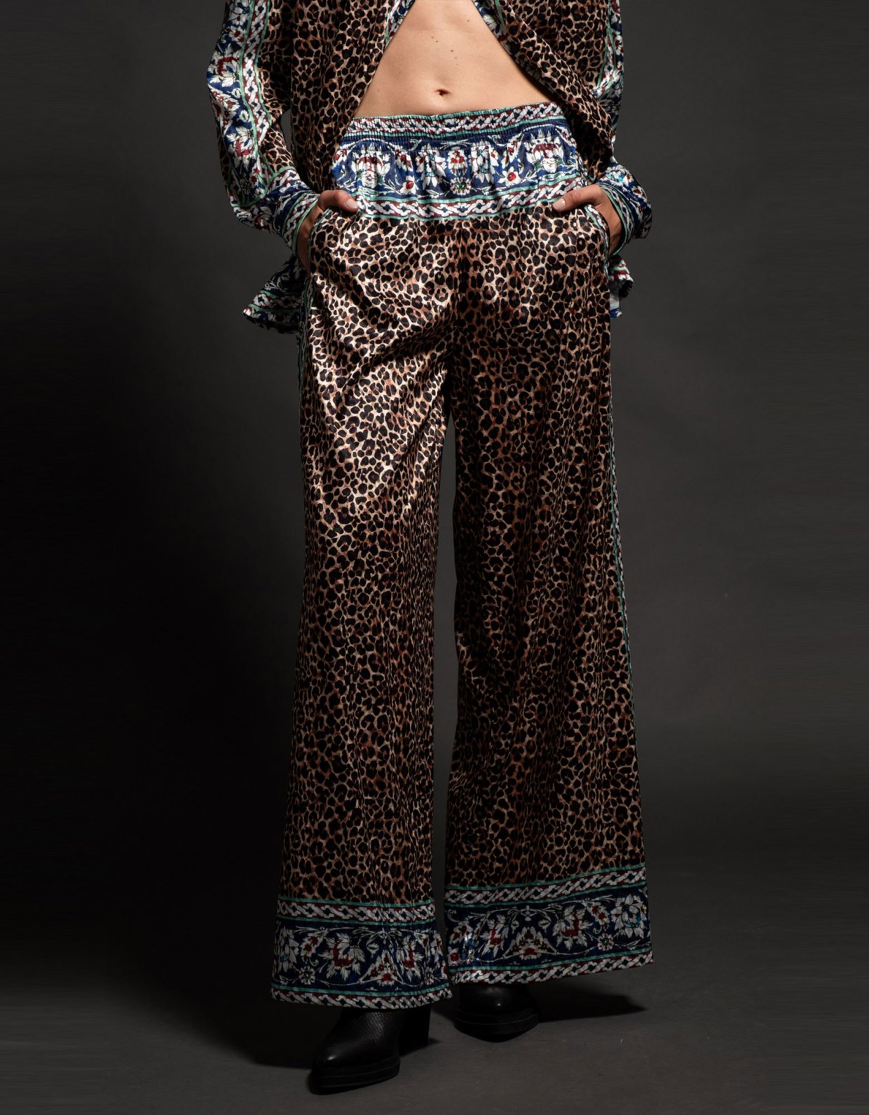 Peace & Chaos Animism silky pants