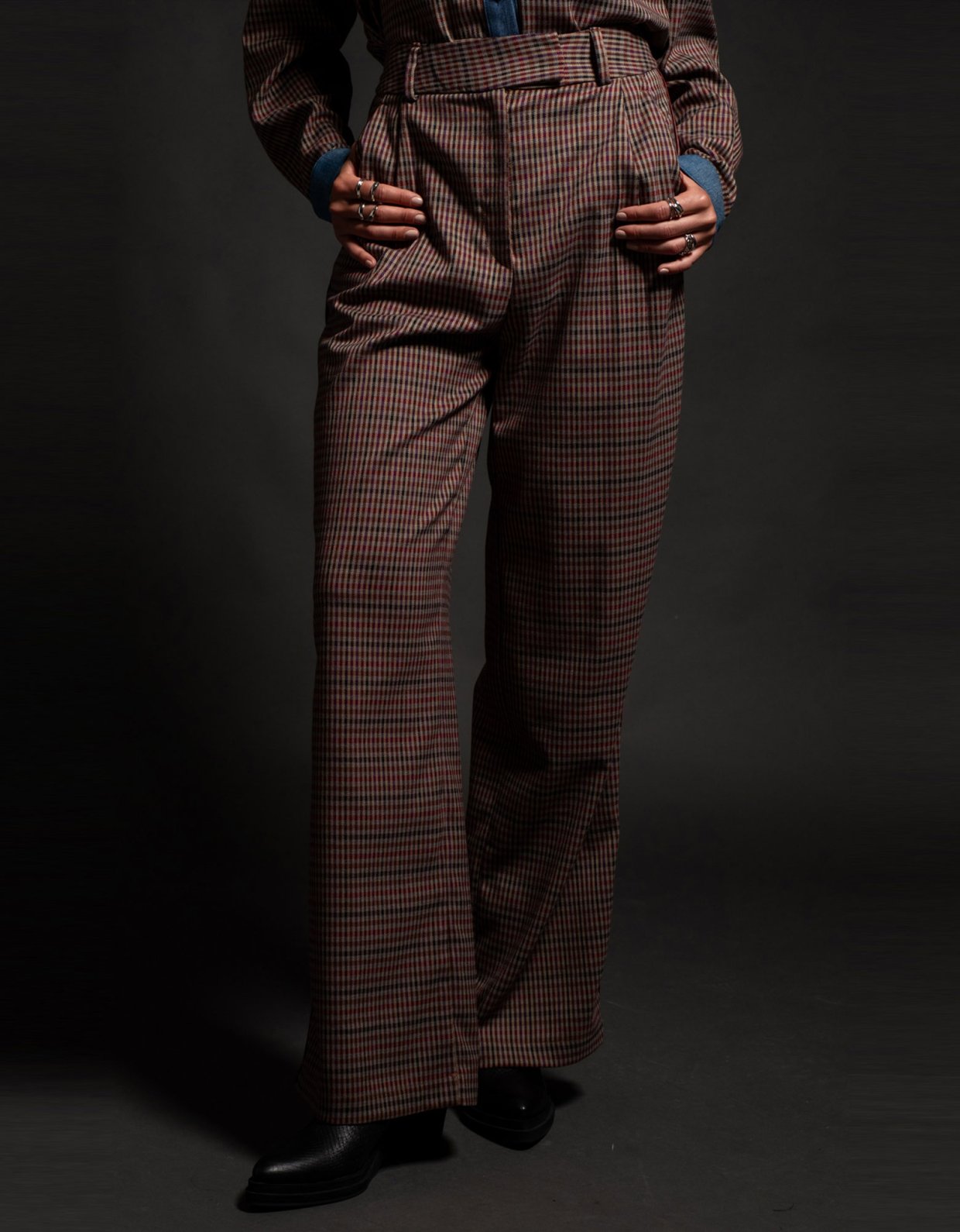 Peace & Chaos Tartan pants