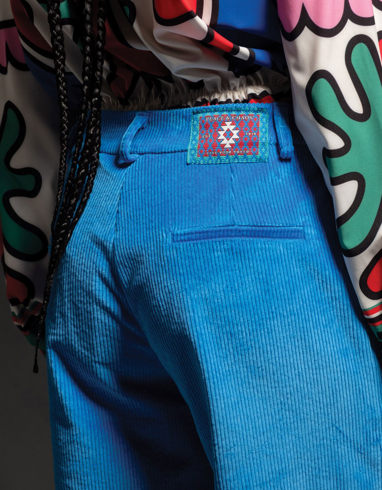 Peace & Chaos Sky pants corduroy