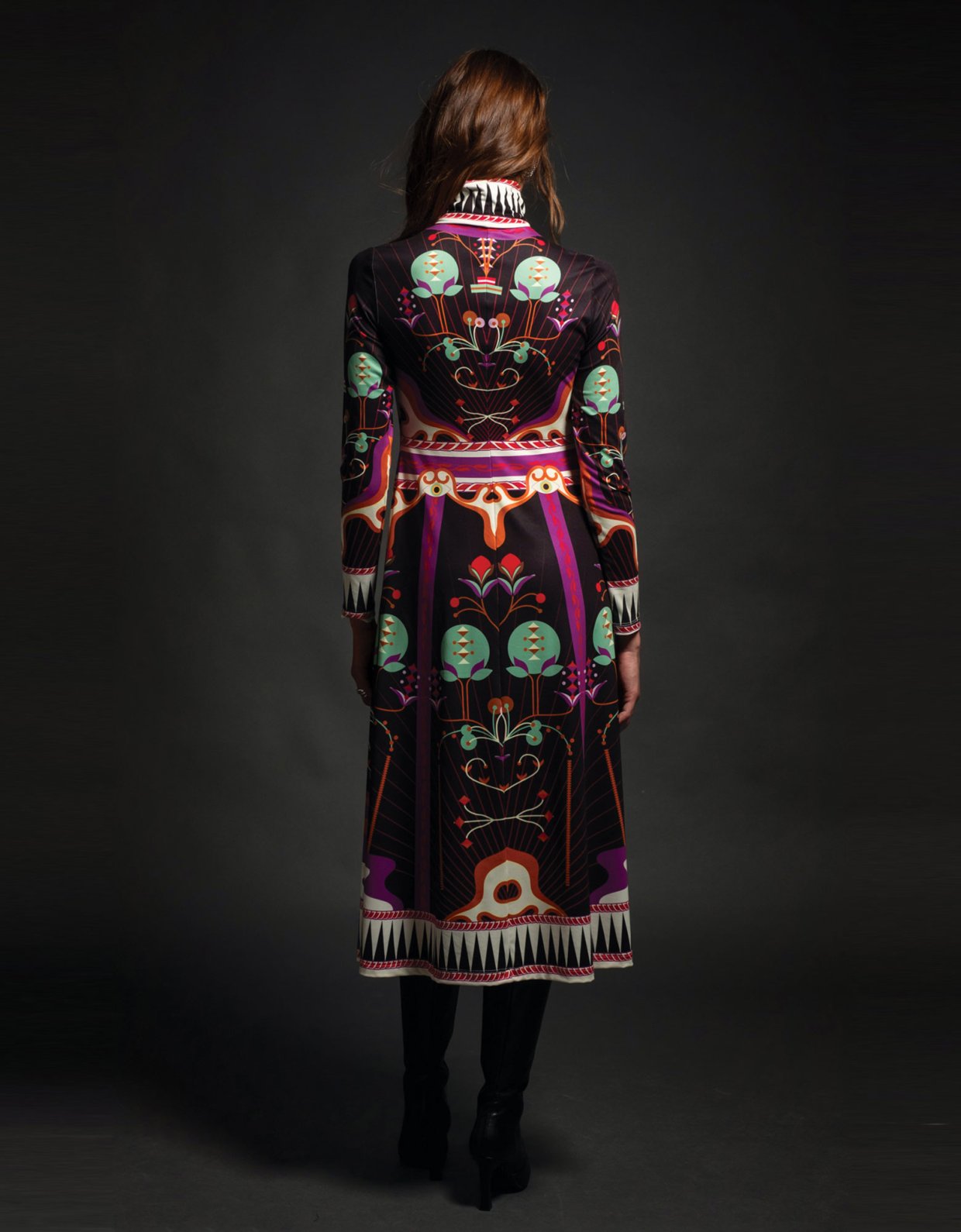 Peace & Chaos Stem long dress