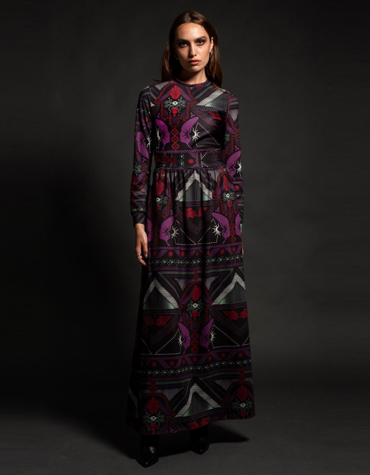 Peace & Chaos Illusion long dress