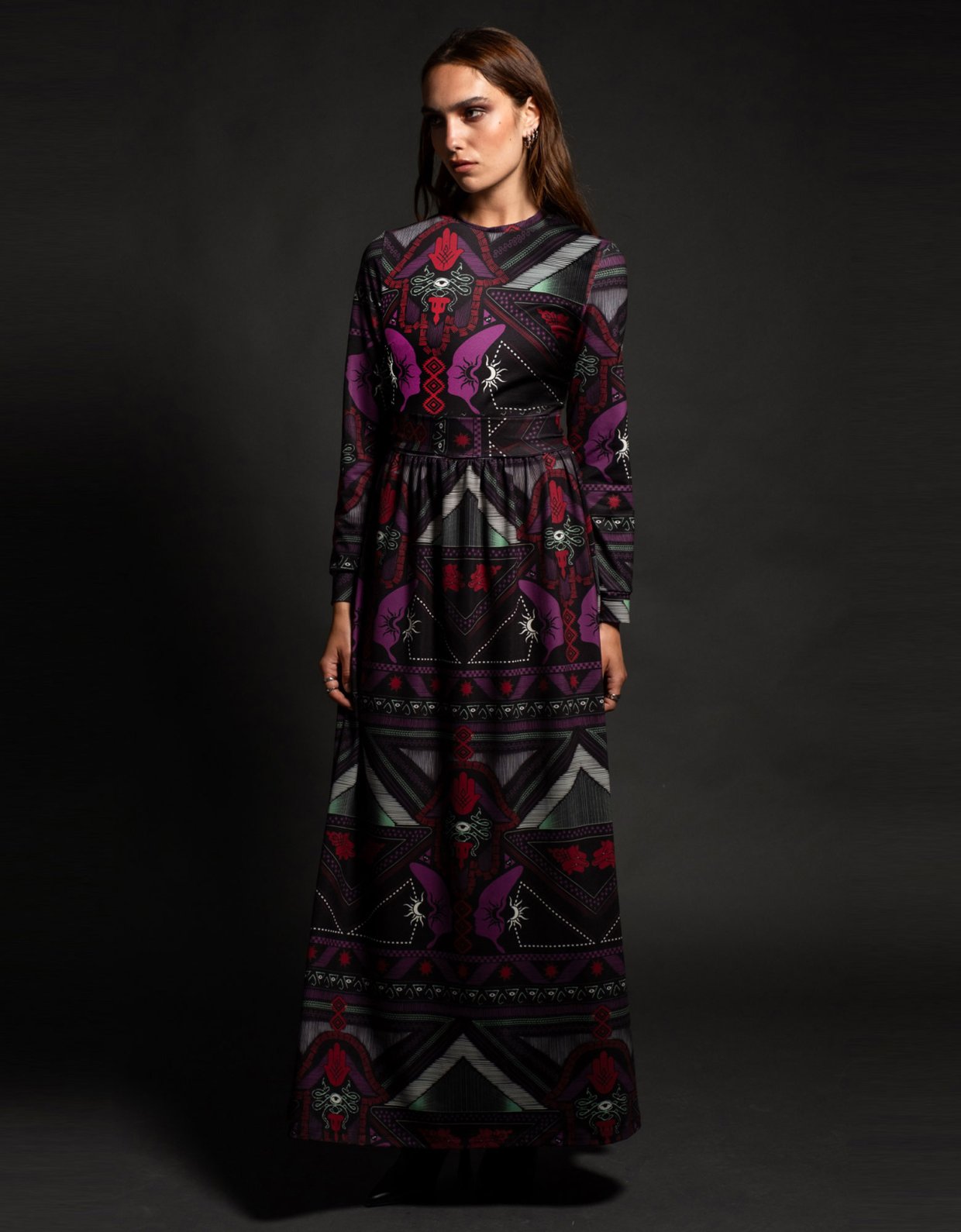 Peace & Chaos Illusion long dress