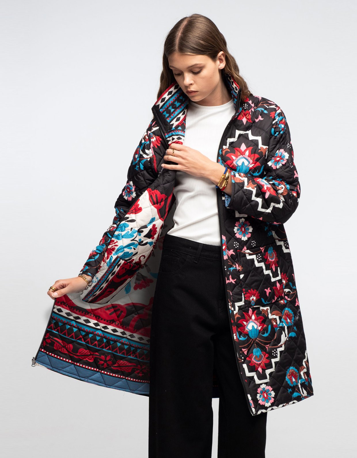 Peace and Chaos Mythical/romancer puffer double faced