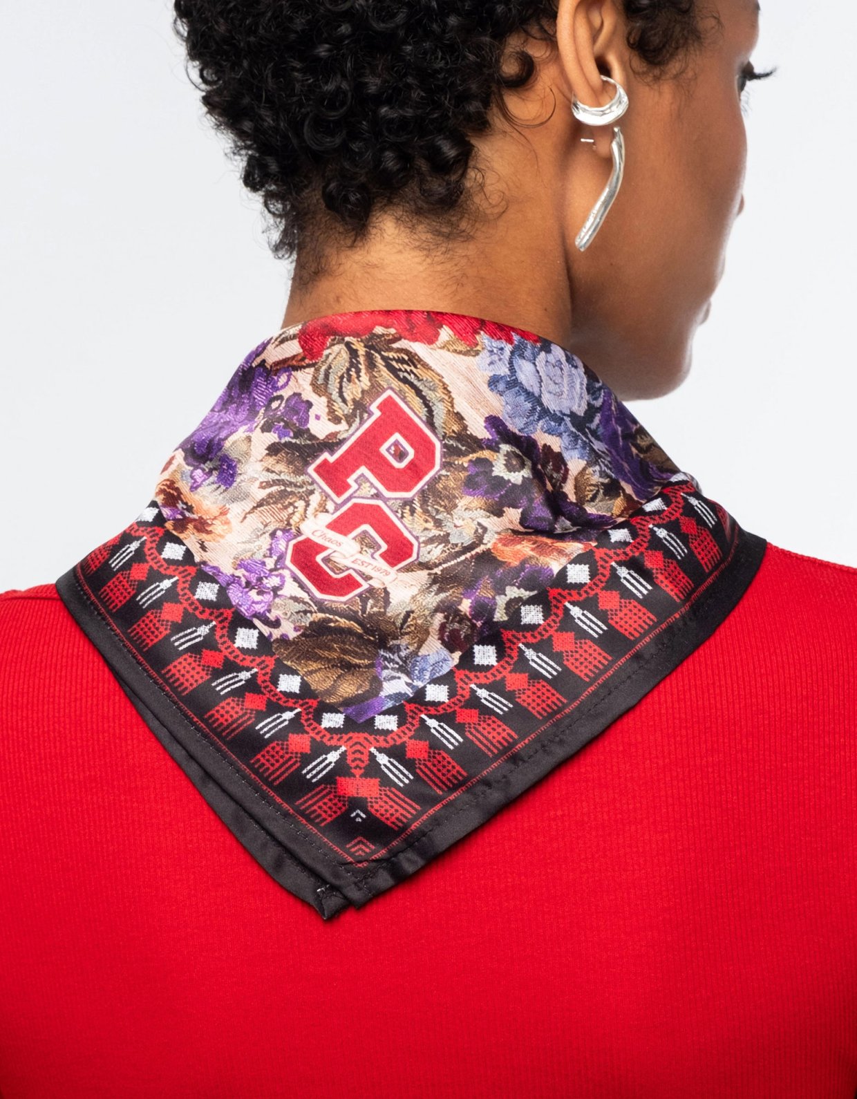 Peace and Chaos Tapestry scarf