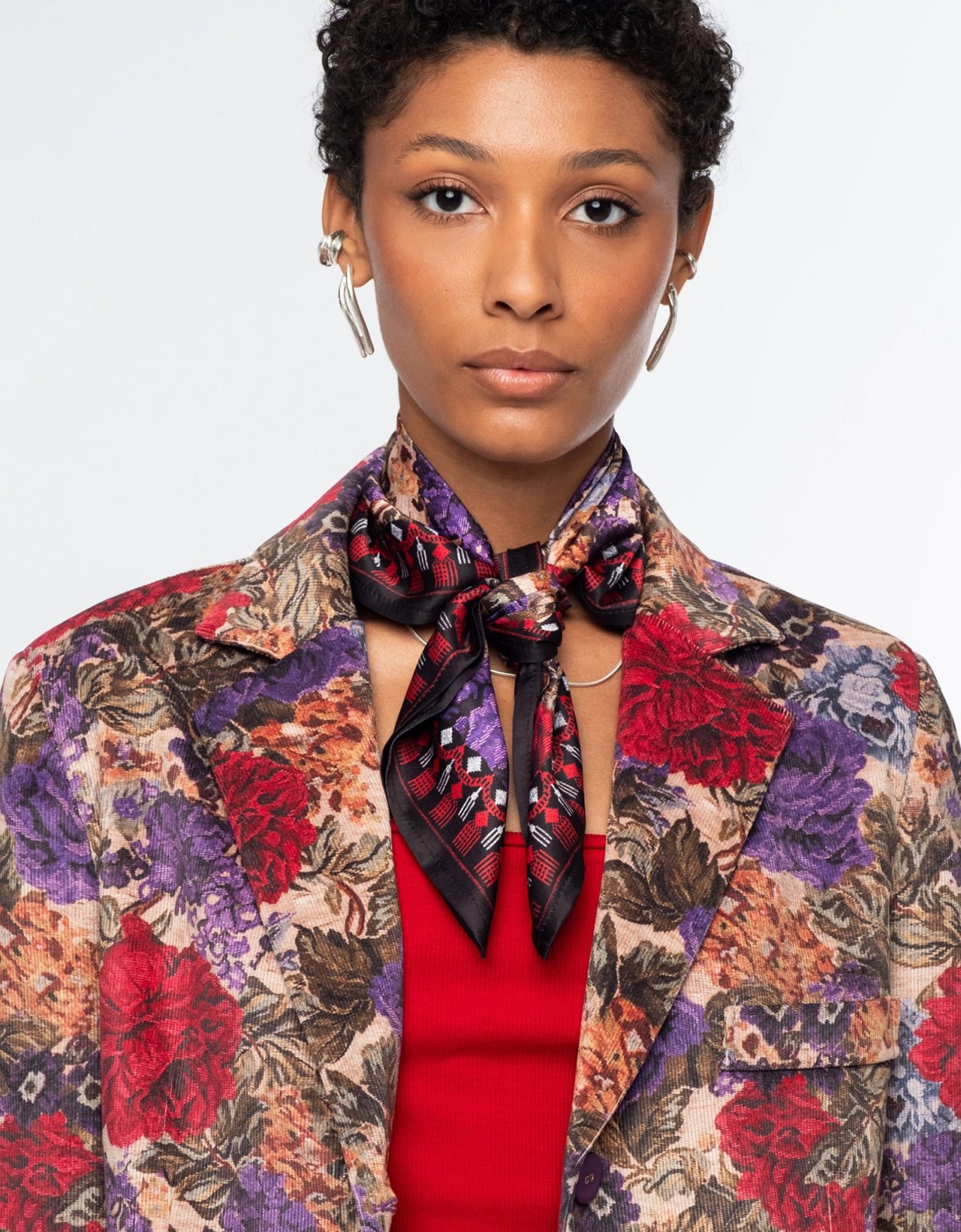 Peace and Chaos Tapestry scarf