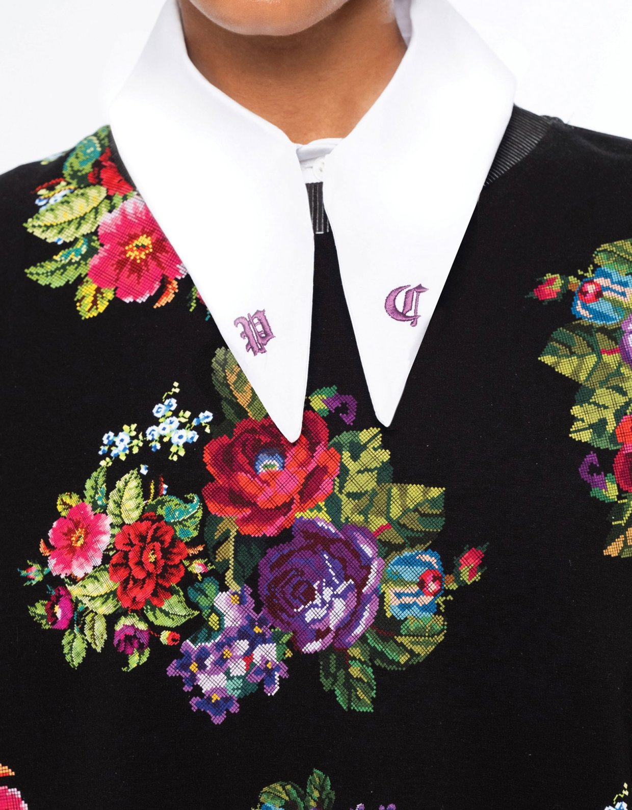 Peace and Chaos Bouquet sweater cotton