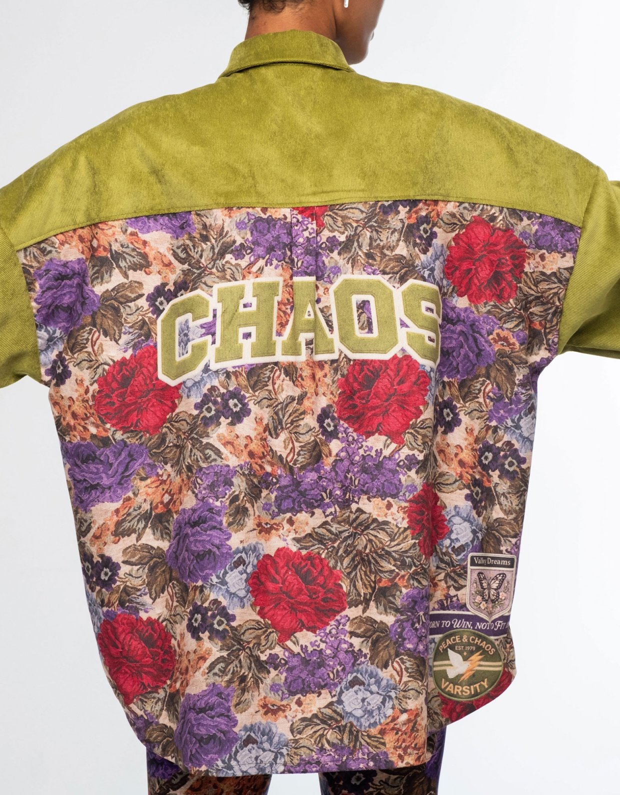 Peace and Chaos Tapestry shirt corduroy