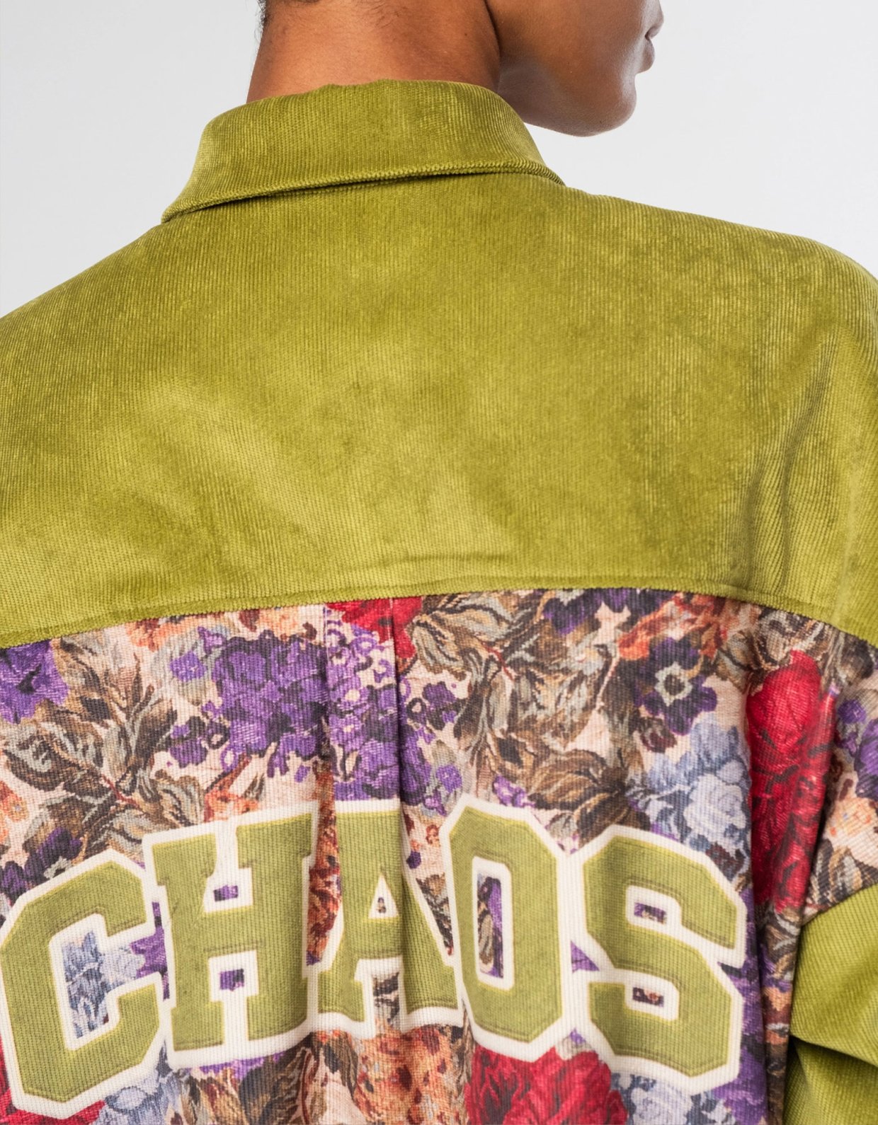 Peace and Chaos Tapestry shirt corduroy