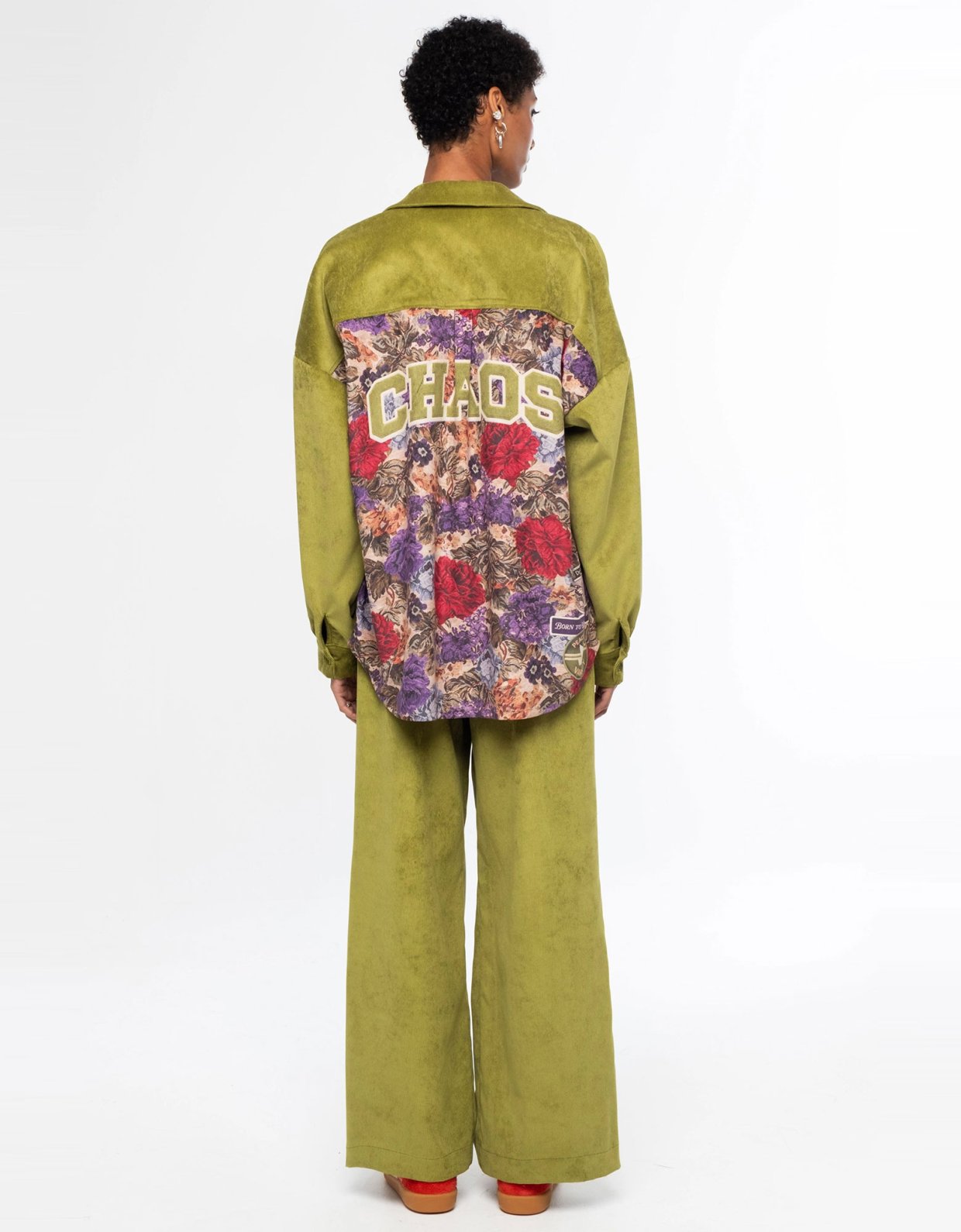 Peace and Chaos Tapestry shirt corduroy