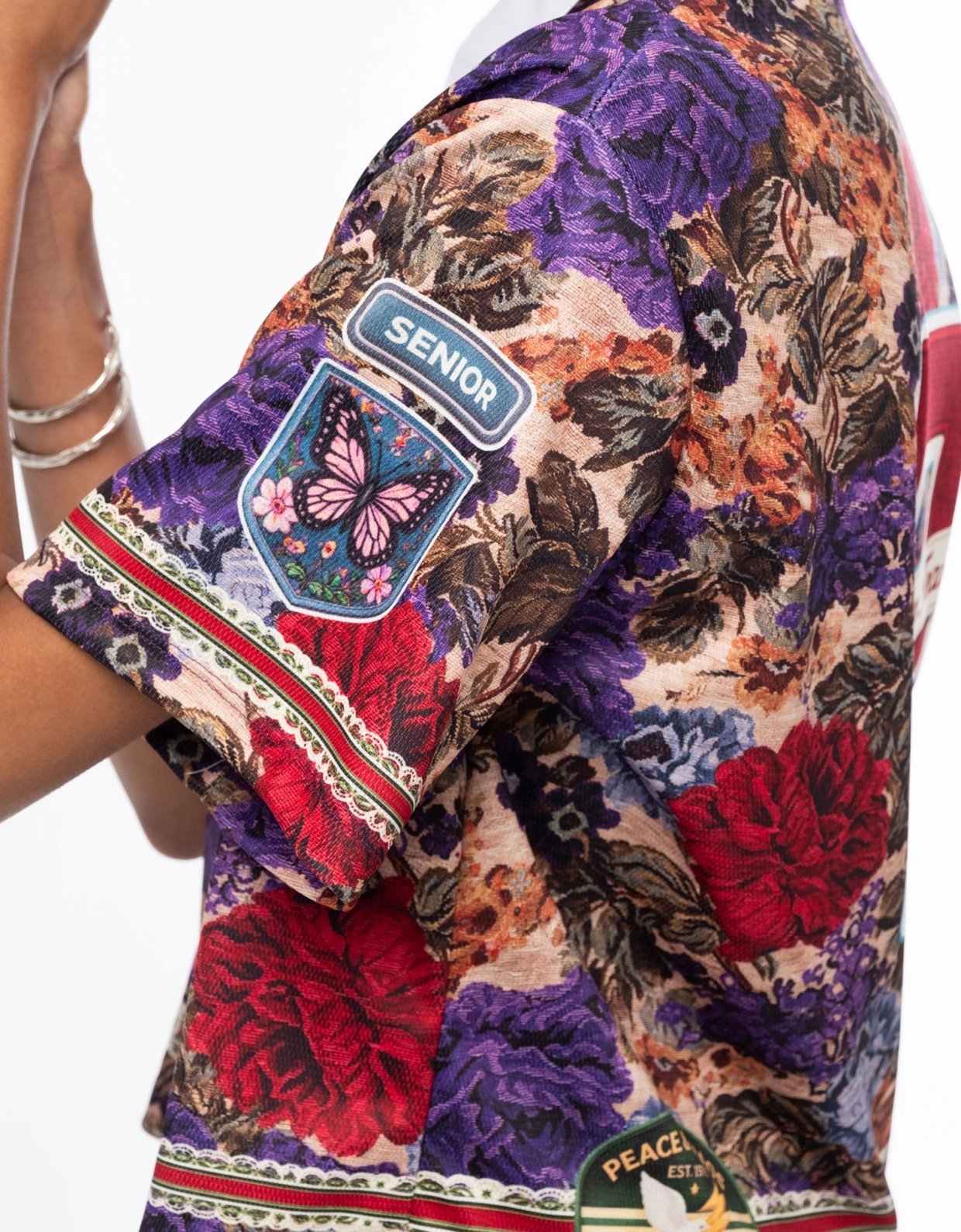 Peace and Chaos Tapestry top
