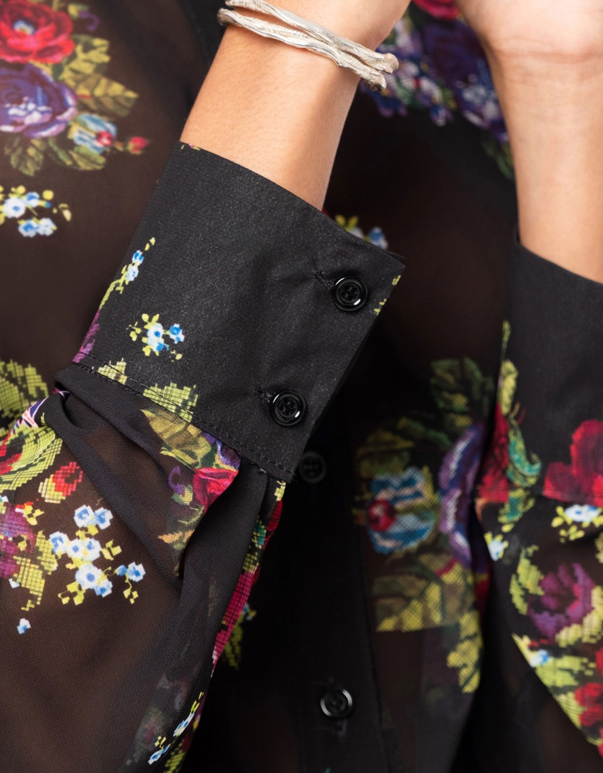 Peace and Chaos Bouquet shirt