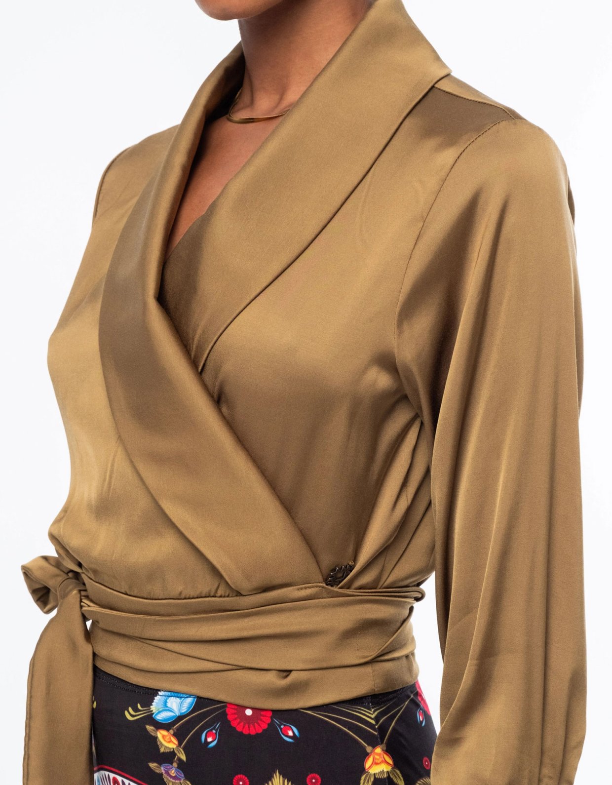 Peace and Chaos Moss top olive