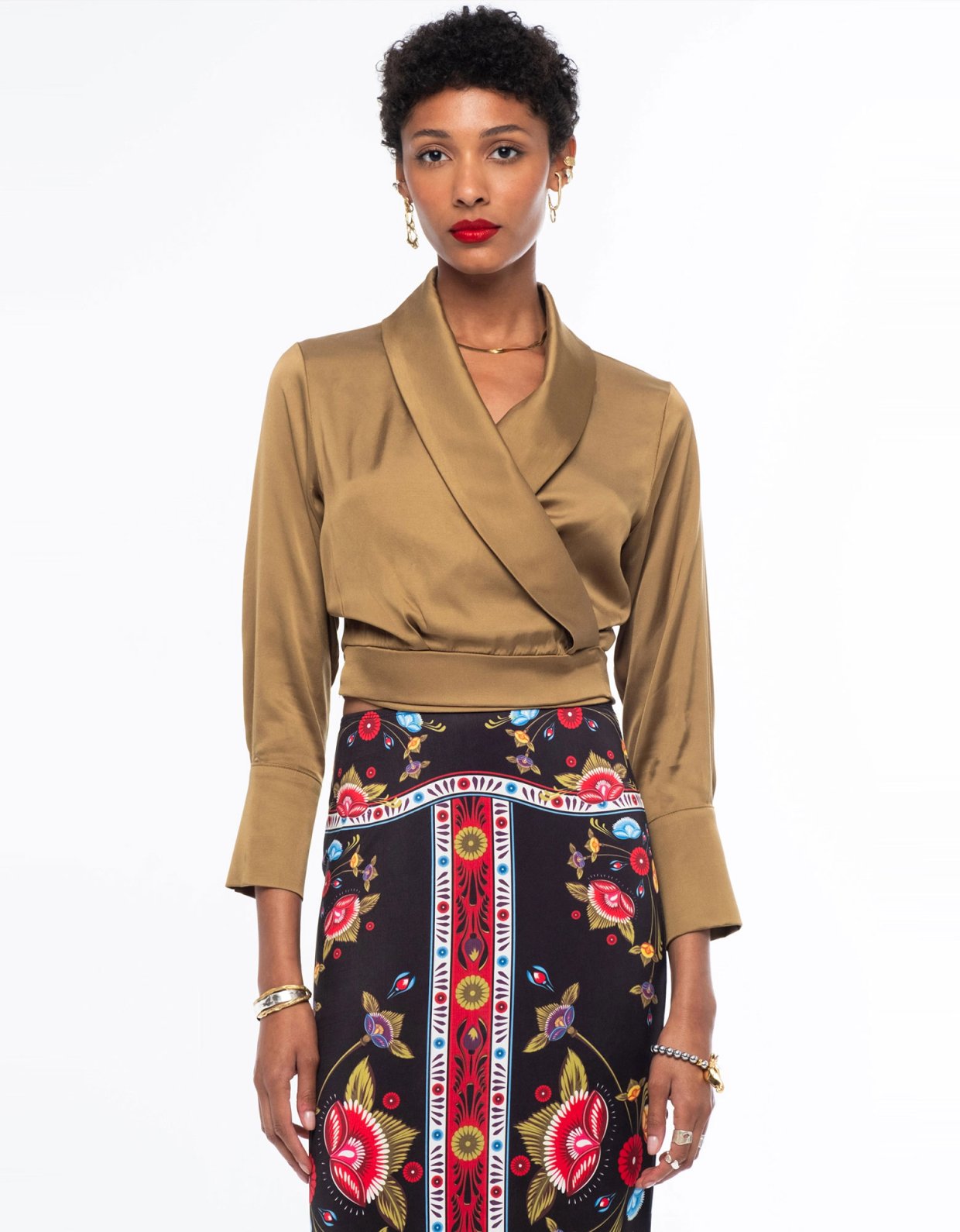Peace and Chaos Moss top olive