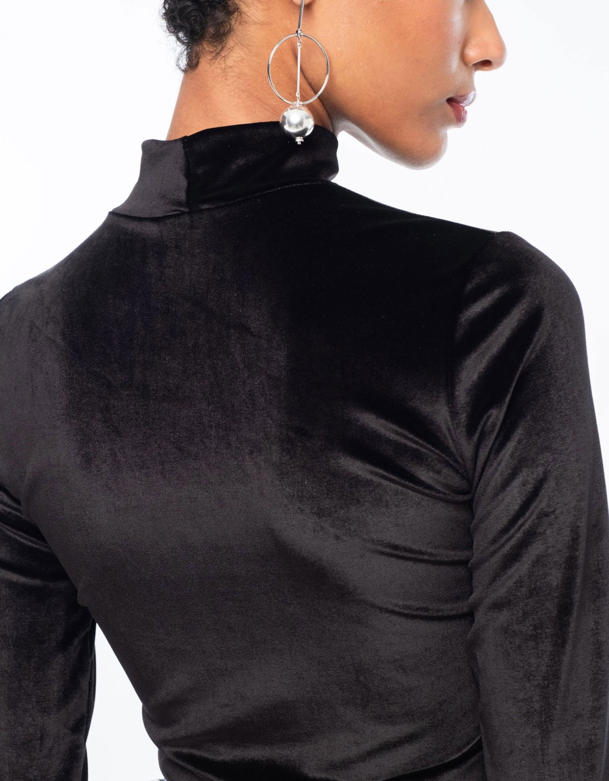 Peace and Chaos Regal velvet top