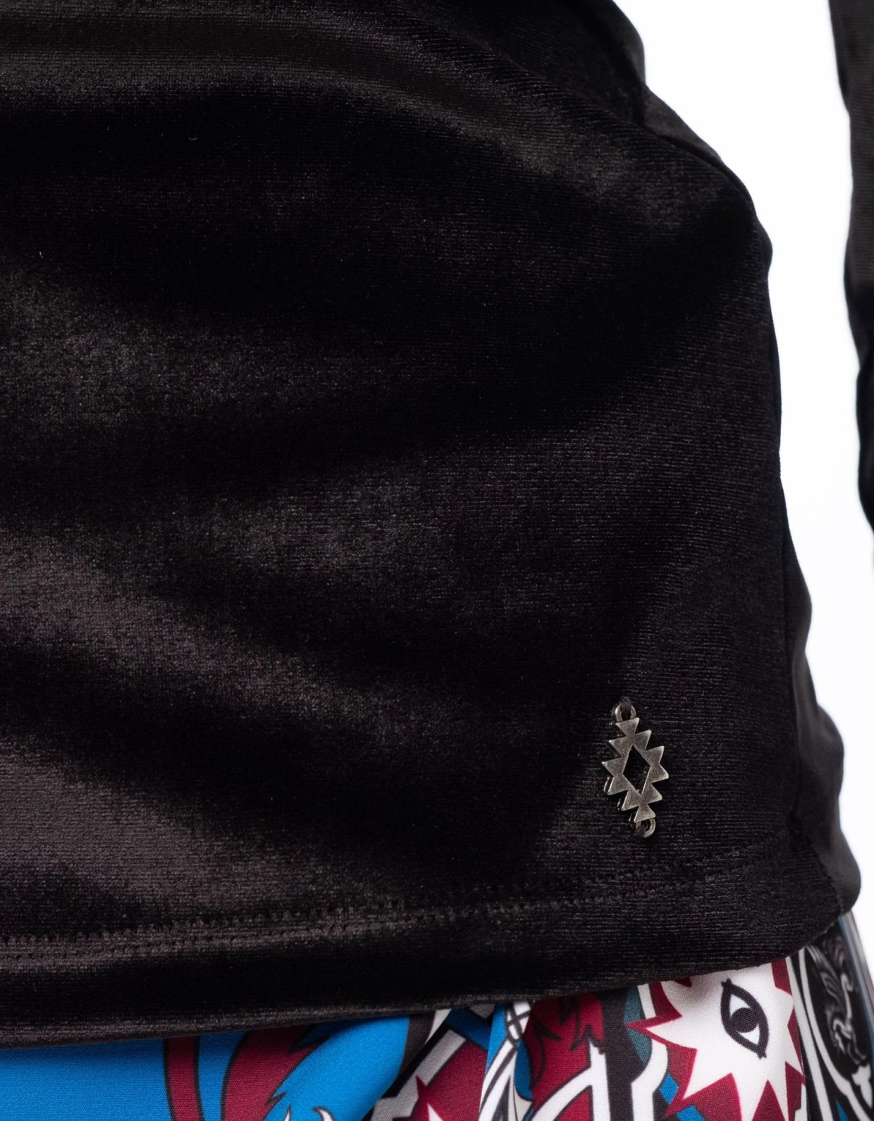 Peace and Chaos Regal velvet top