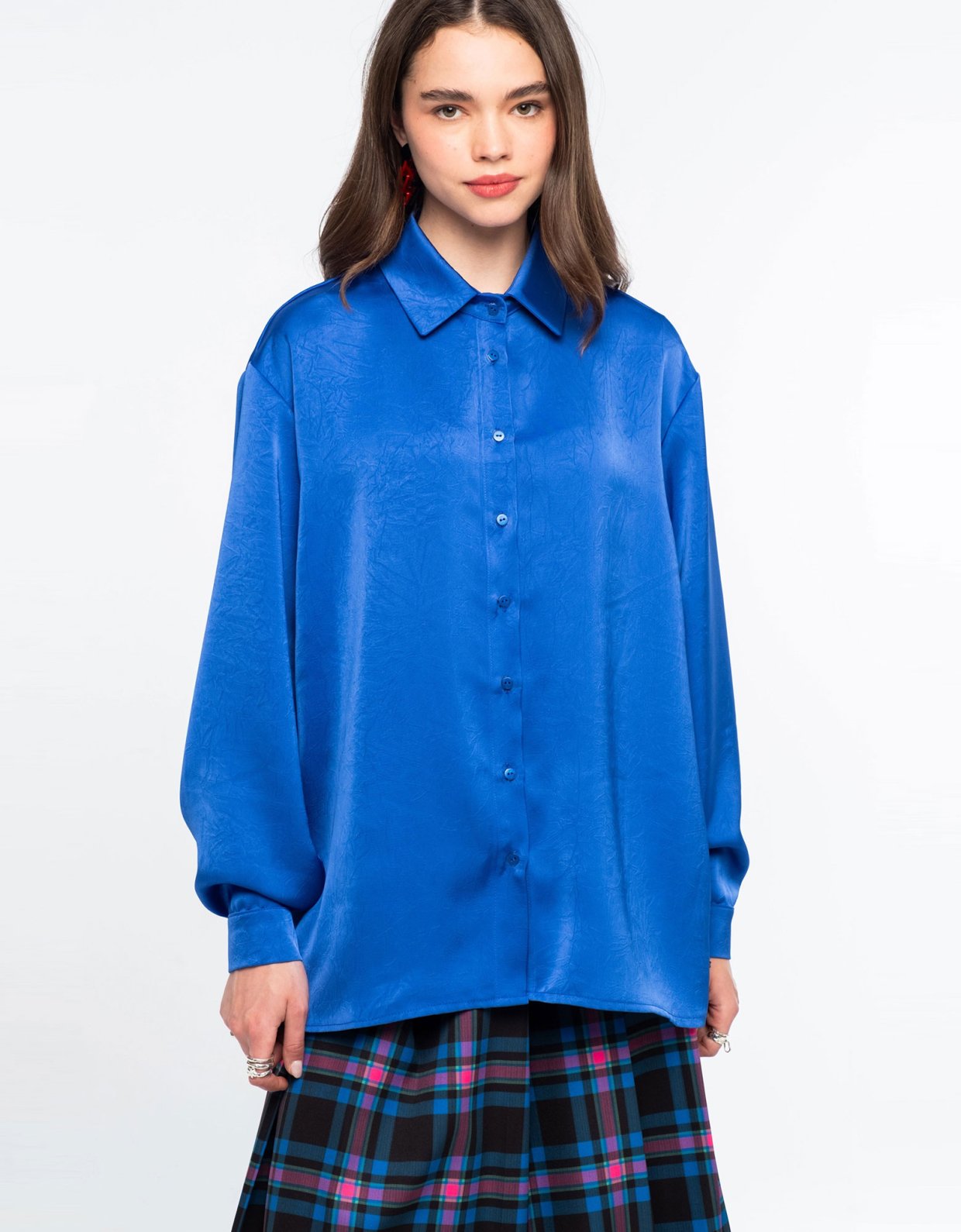 Peace and Chaos Archivist shirt blue