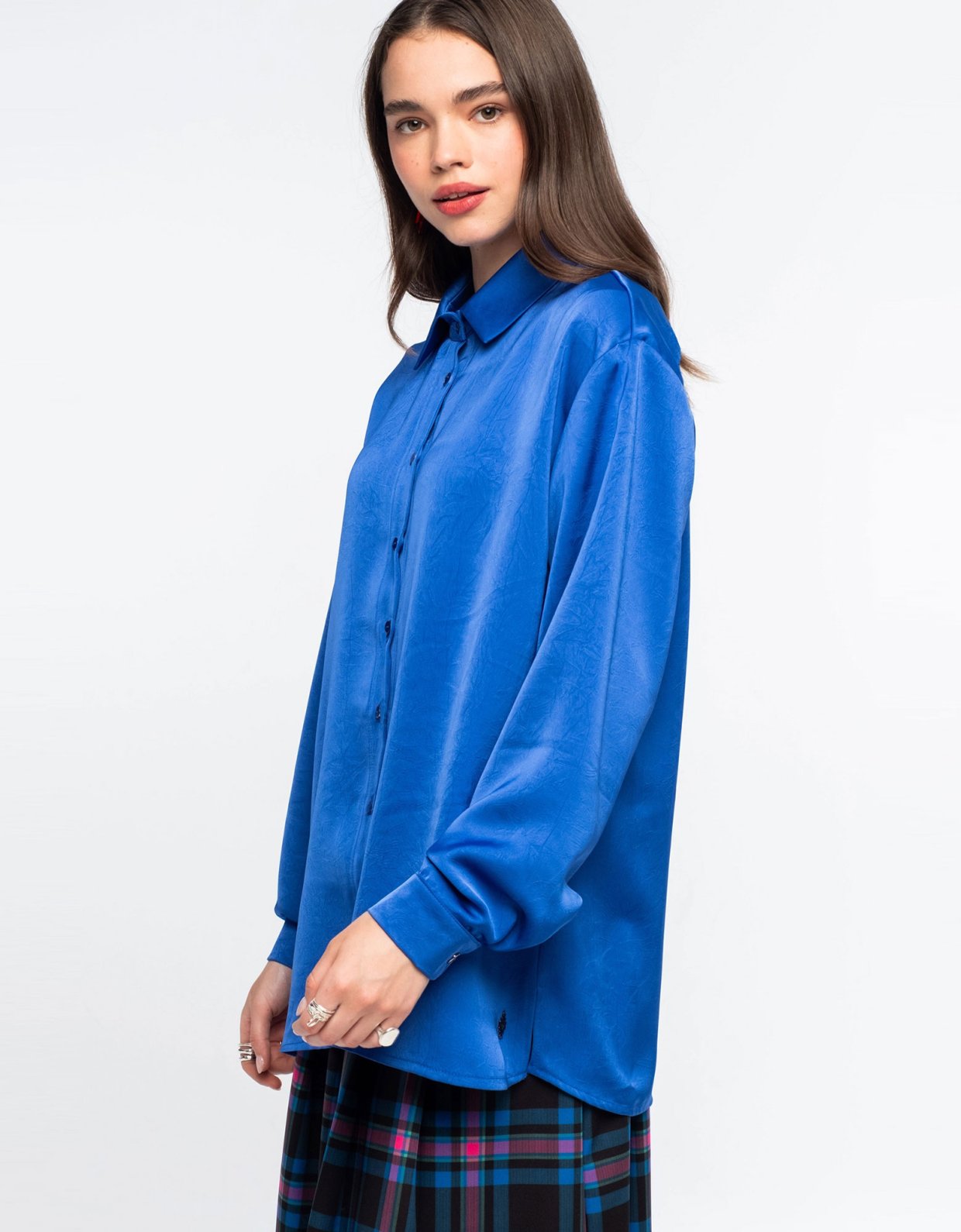 Peace and Chaos Archivist shirt blue