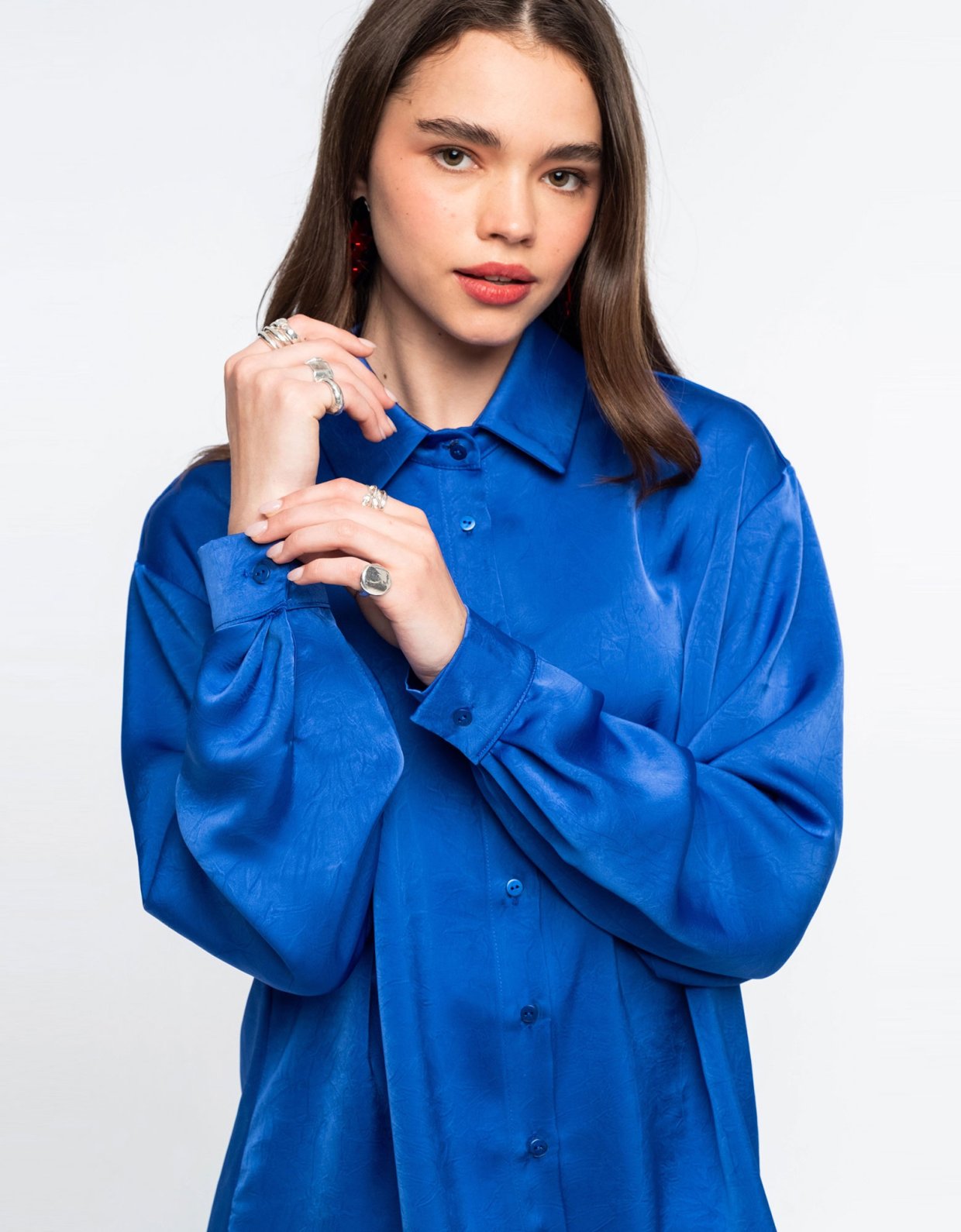 Peace and Chaos Archivist shirt blue