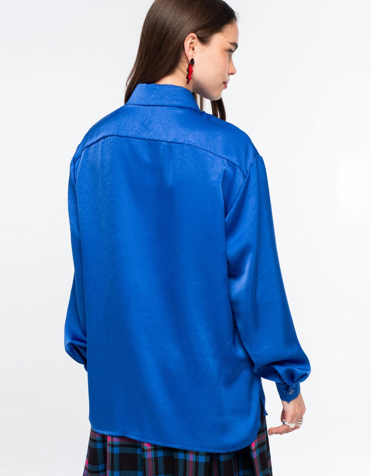 Peace and Chaos Archivist shirt blue