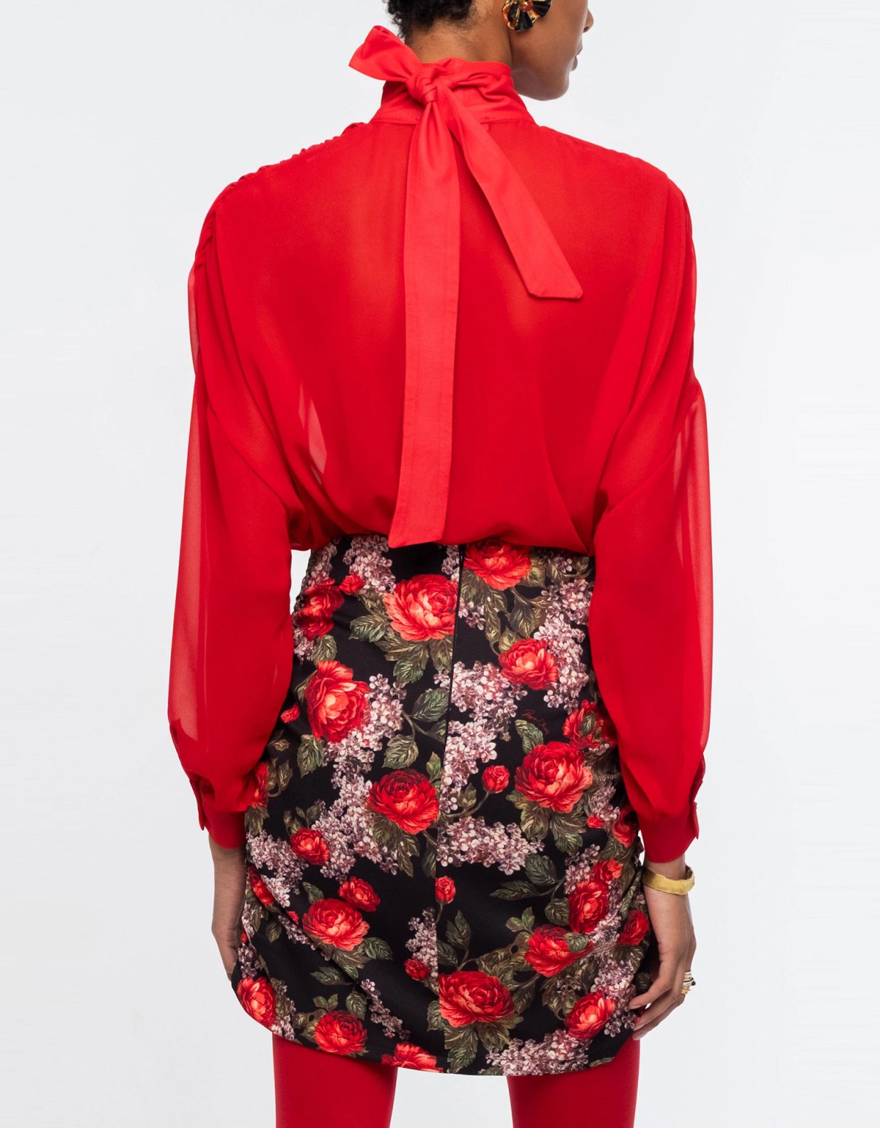 Peace and Chaos Fairytale mini skirt