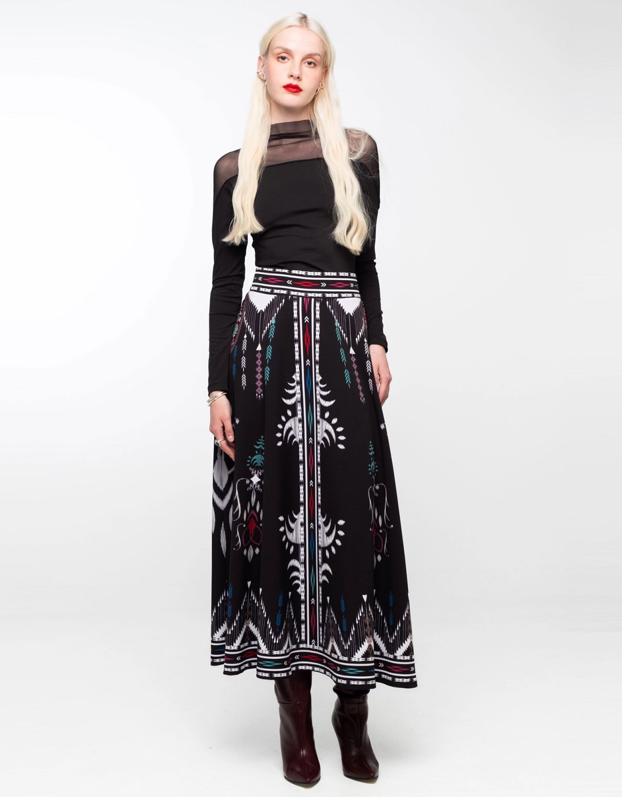 Peace and Chaos Legend long skirt