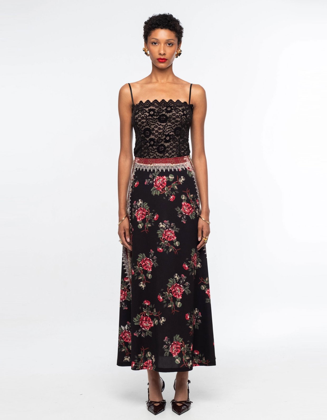 Peace and Chaos Imperial long skirt