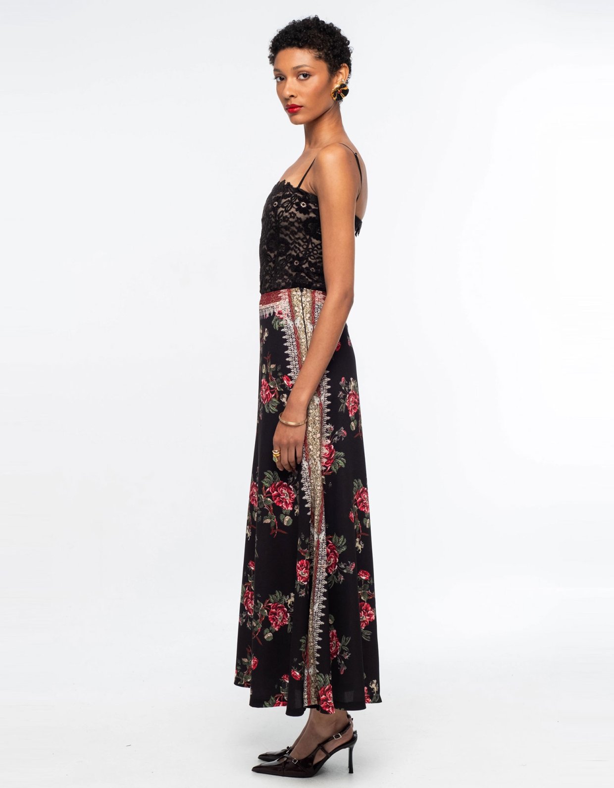 Peace and Chaos Imperial long skirt