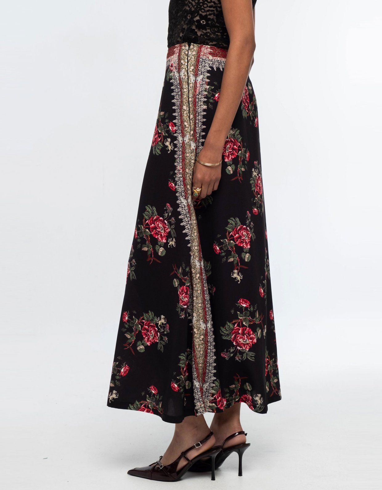 Peace and Chaos Imperial long skirt