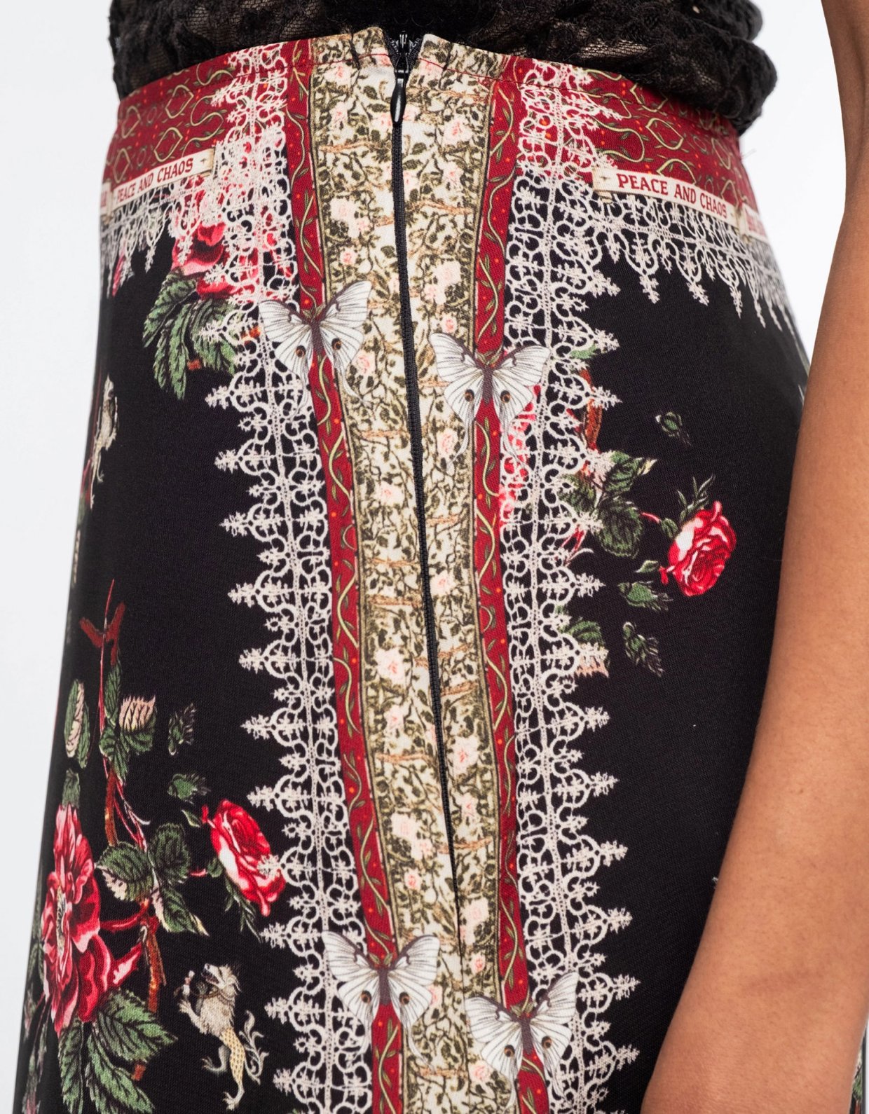 Peace and Chaos Imperial long skirt