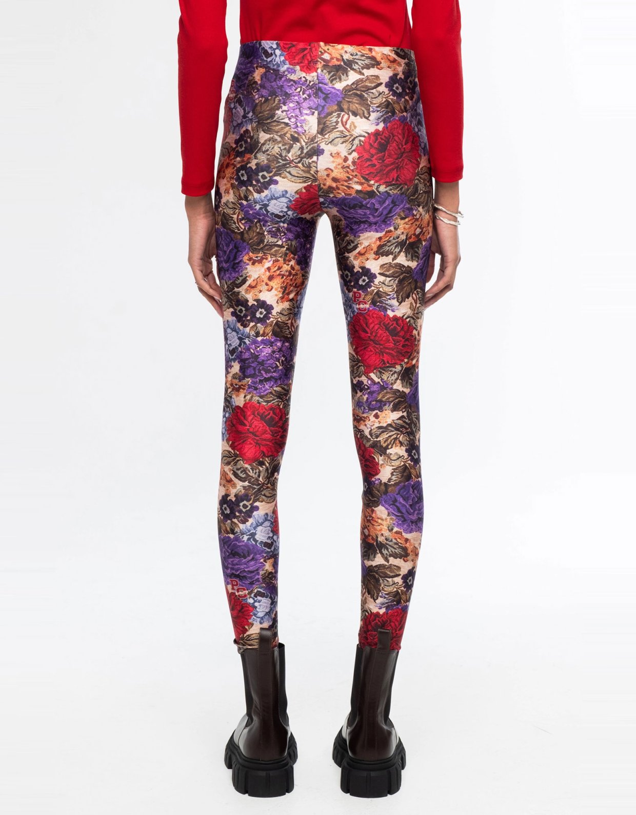 Peace and Chaos Tapestry leggings