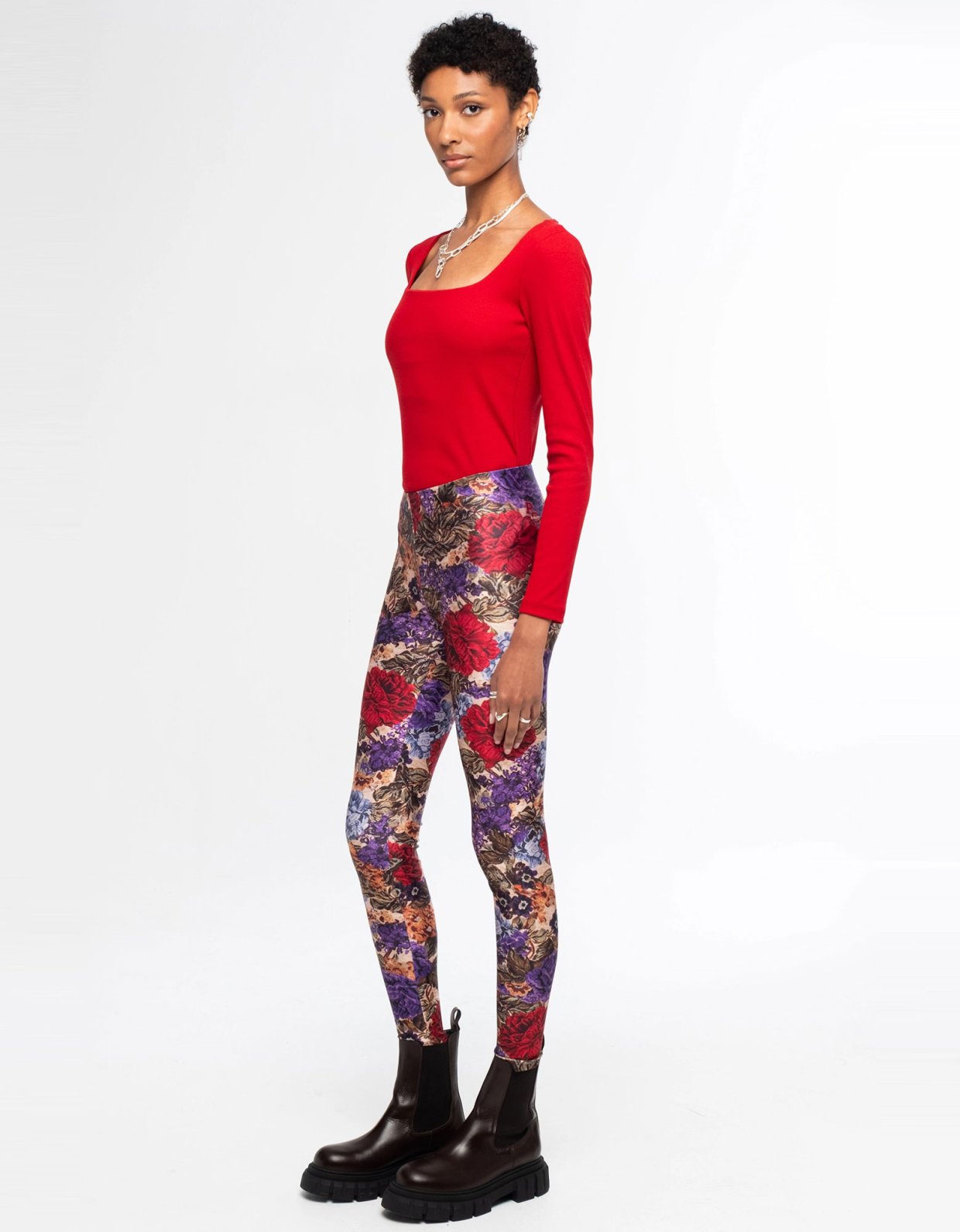 Peace and Chaos Tapestry leggings