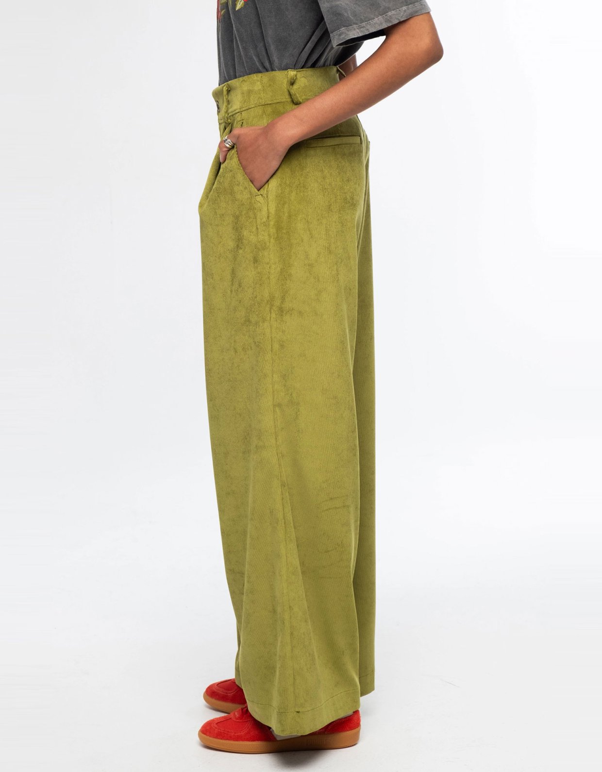 Peace and Chaos Limelight pants corduroy