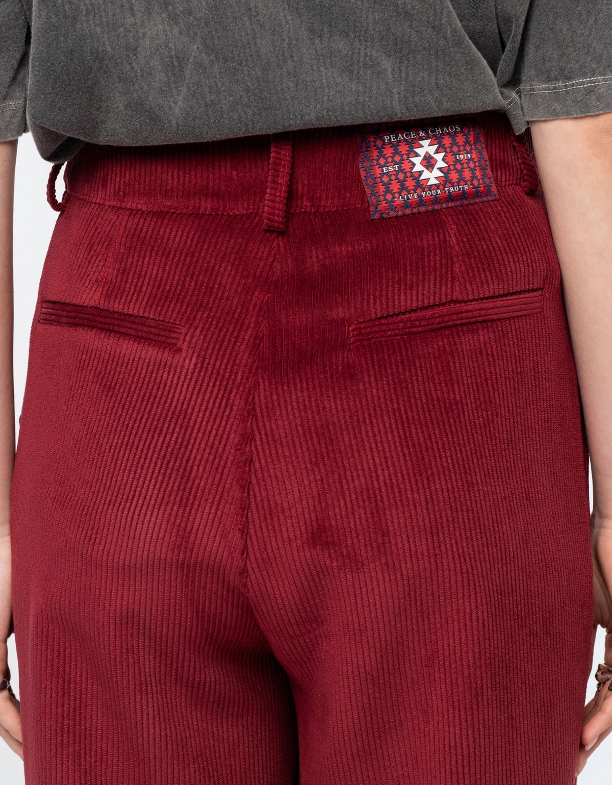Peace and Chaos Rustic corduroy pants