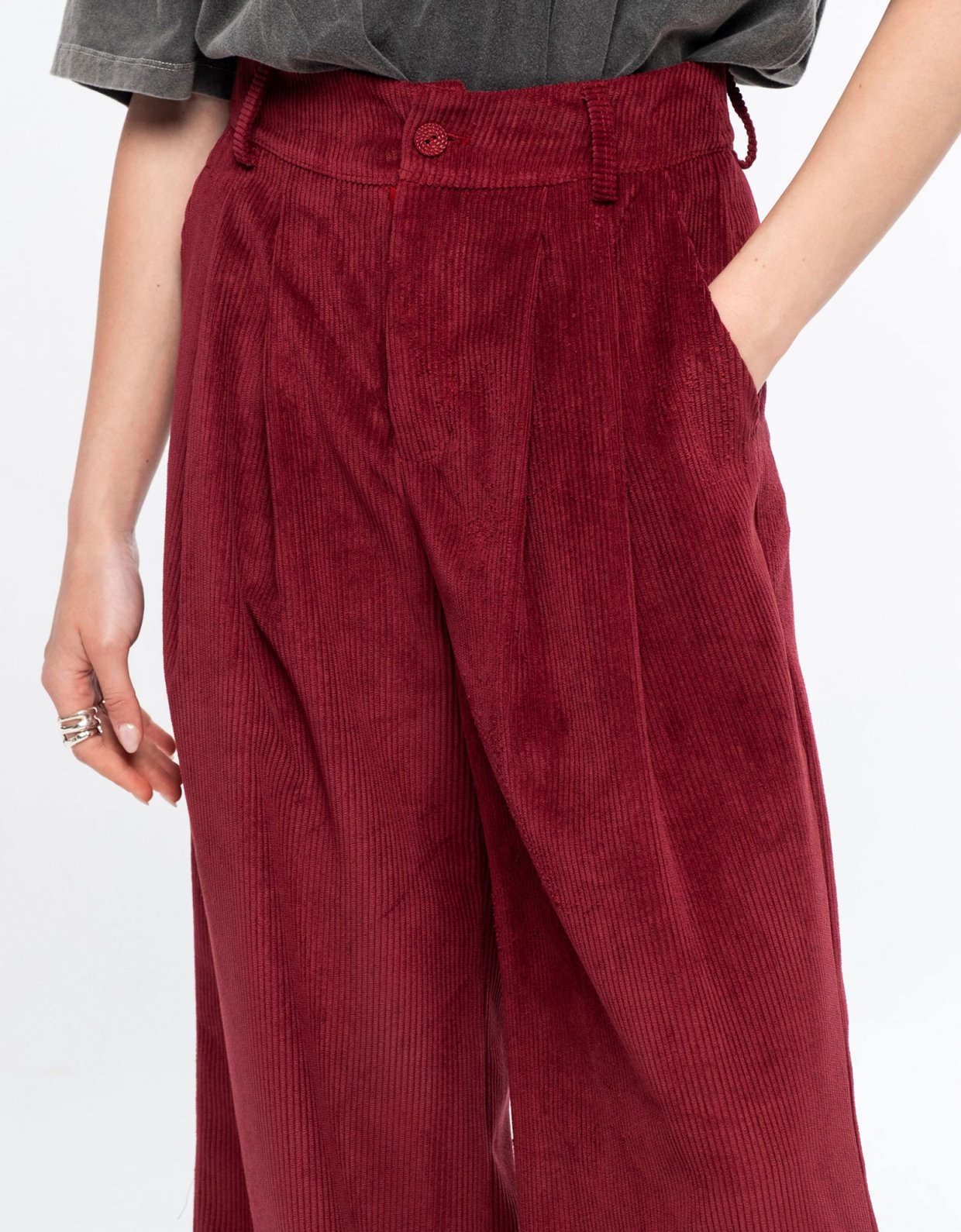 Peace and Chaos Rustic corduroy pants
