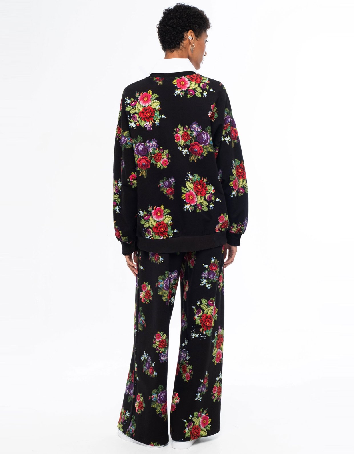 Peace and Chaos Bouquet pants cotton