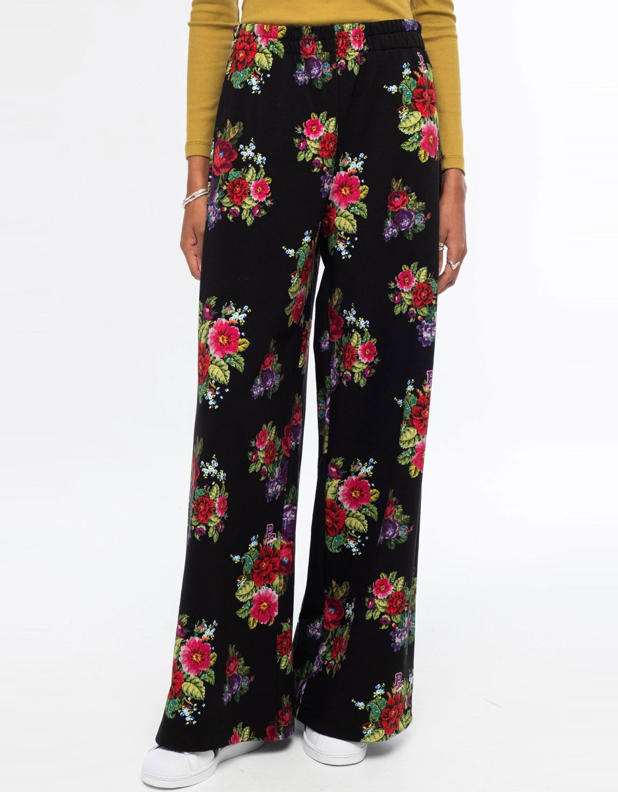 Peace and Chaos Bouquet pants cotton