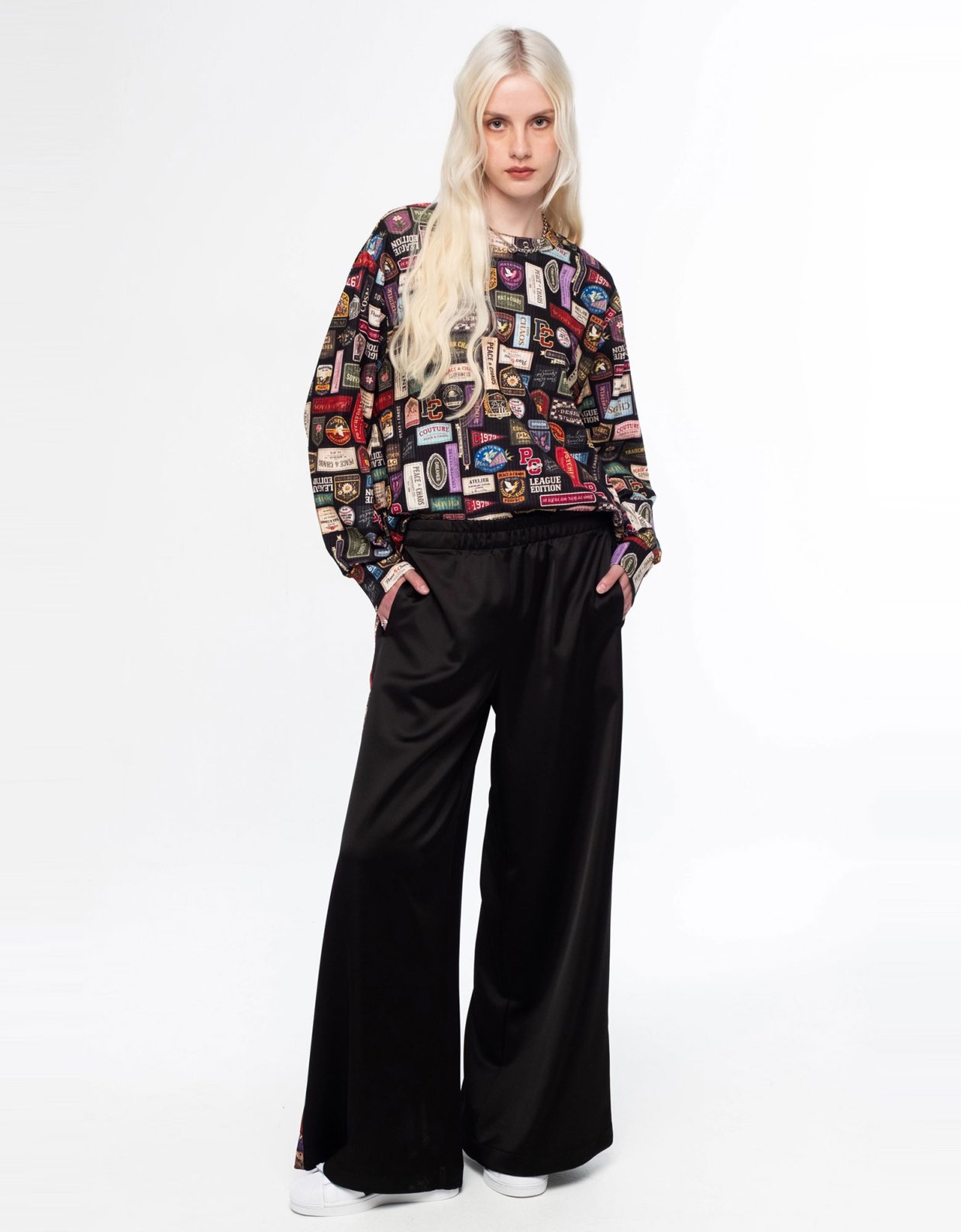 Peace and Chaos Duchess pants black