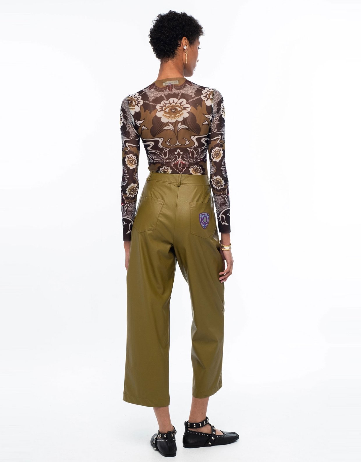 Peace and Chaos Honey pants olive