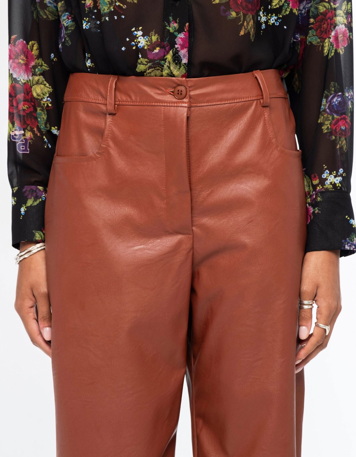 Peace and Chaos Honey pants brown