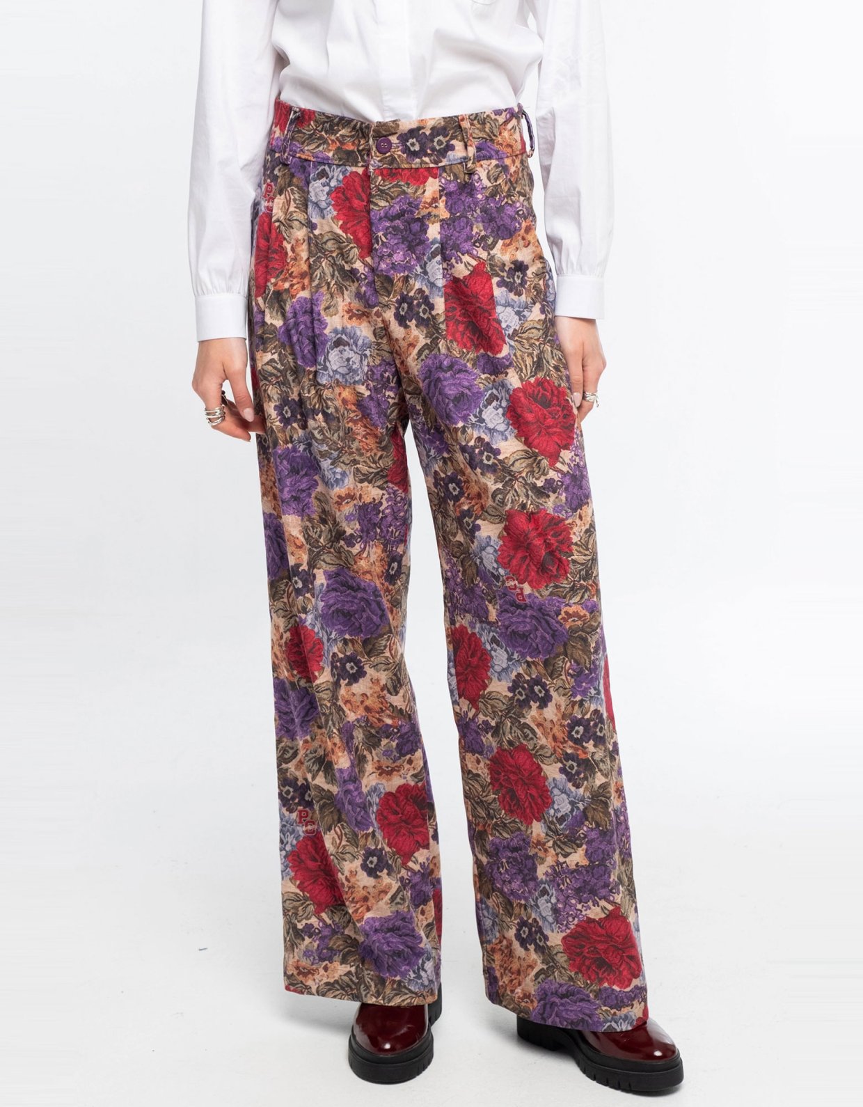 Peace and Chaos Tapestry pants corduroy