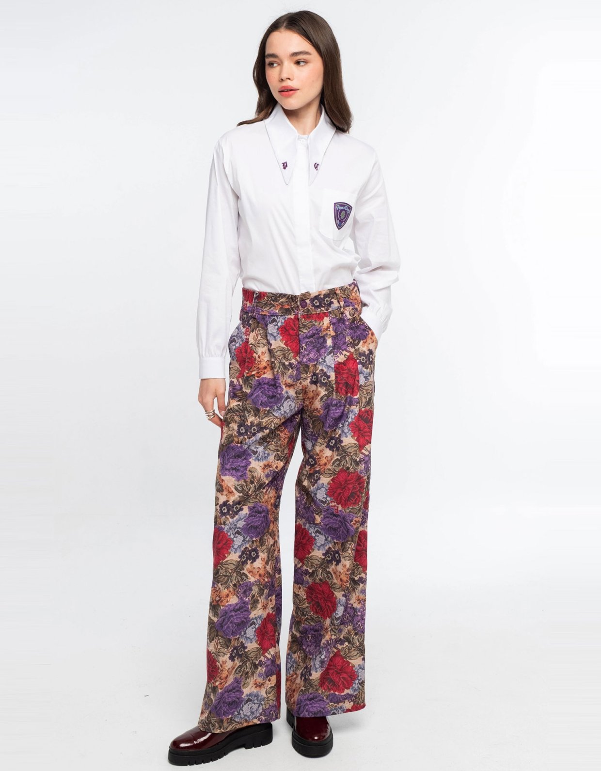 Peace and Chaos Tapestry pants corduroy