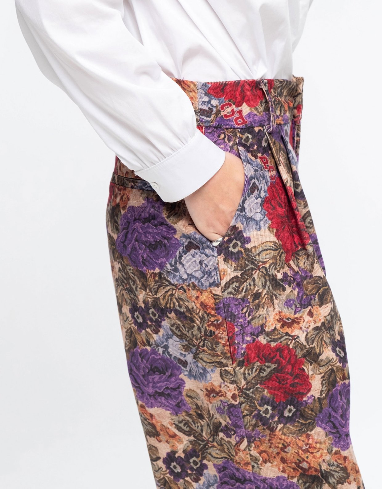 Peace and Chaos Tapestry pants corduroy