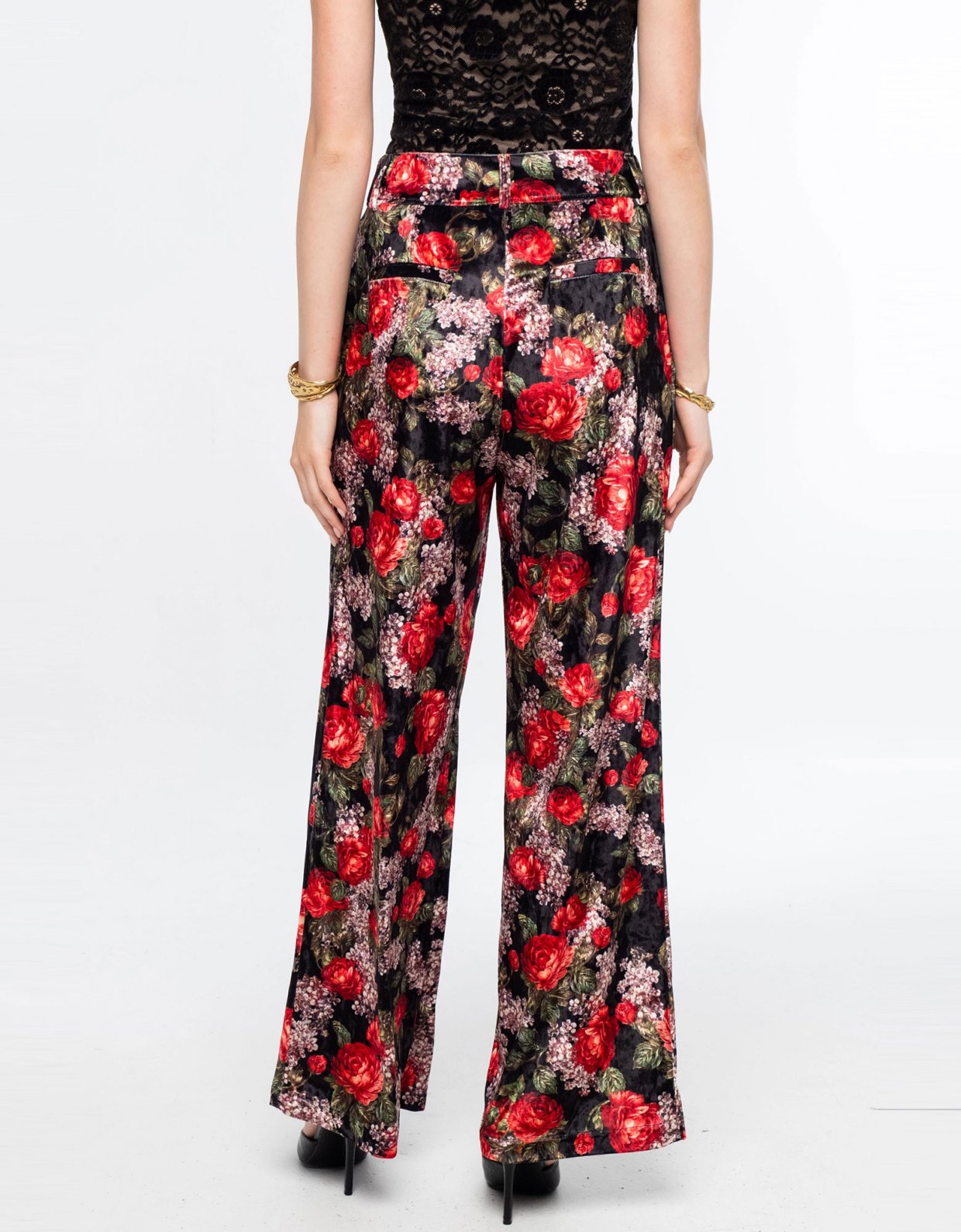 Peace and Chaos Fairytale velvet pants